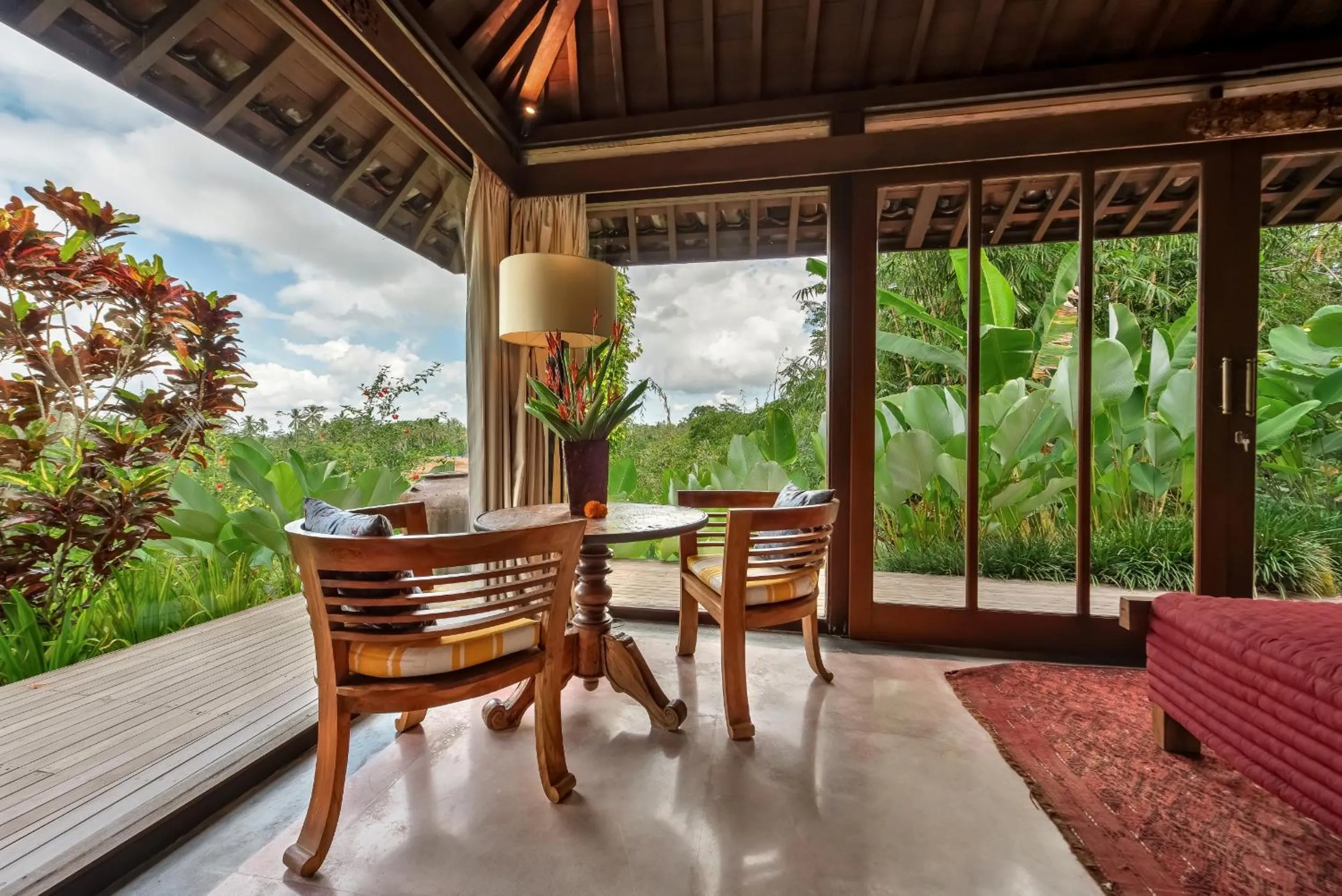 Seating area in Villa Bodhi