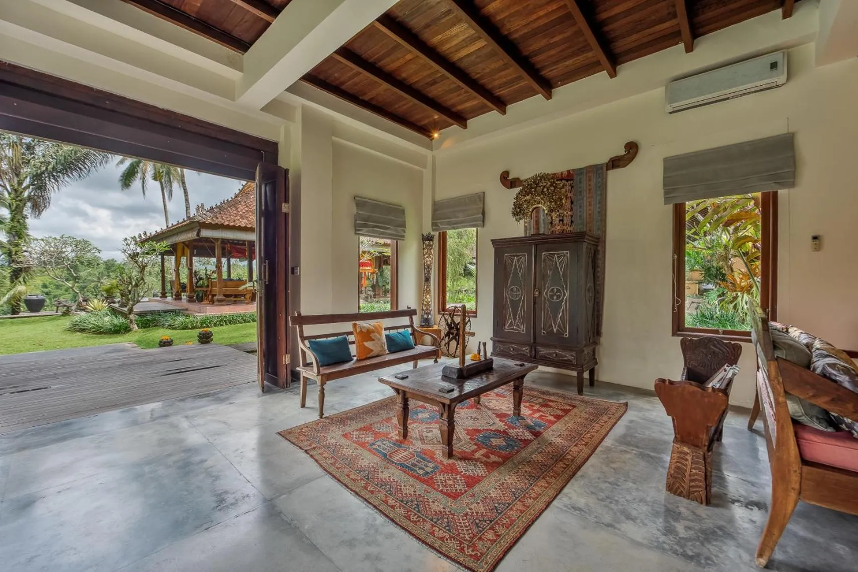 Living room in Villa Bodhi
