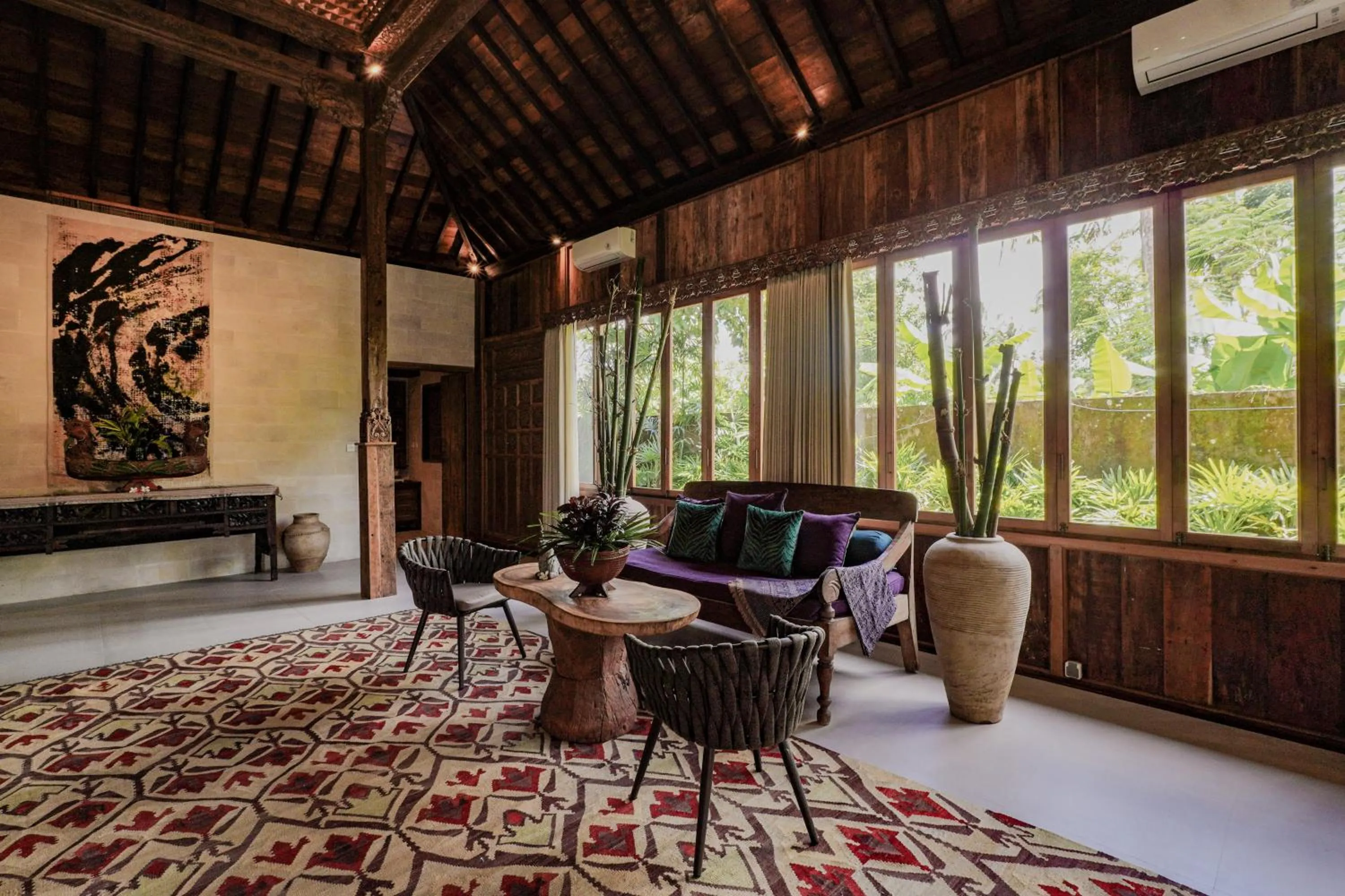 Living room in Villa Bodhi