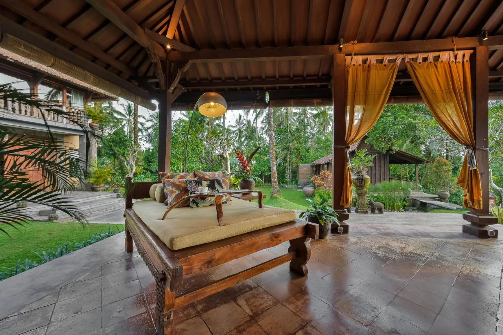 Living room in Villa Bodhi