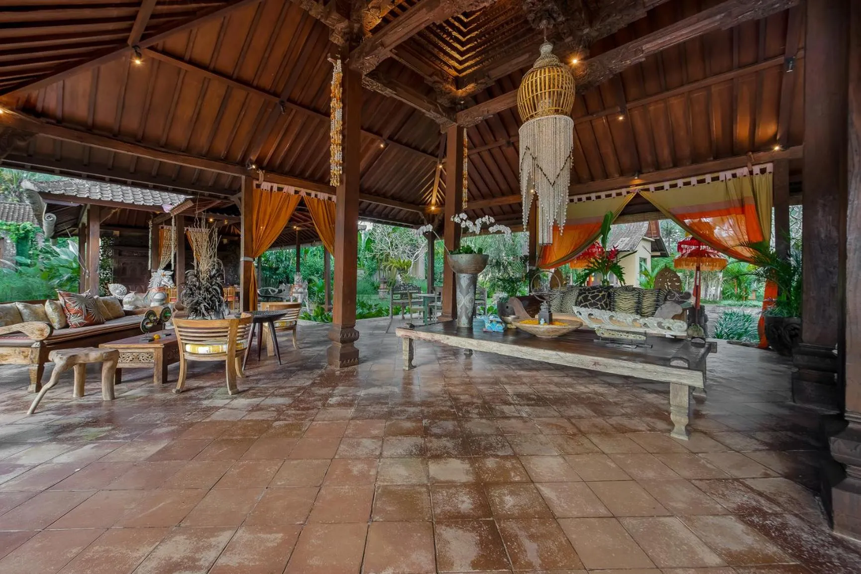 Living room in Villa Bodhi