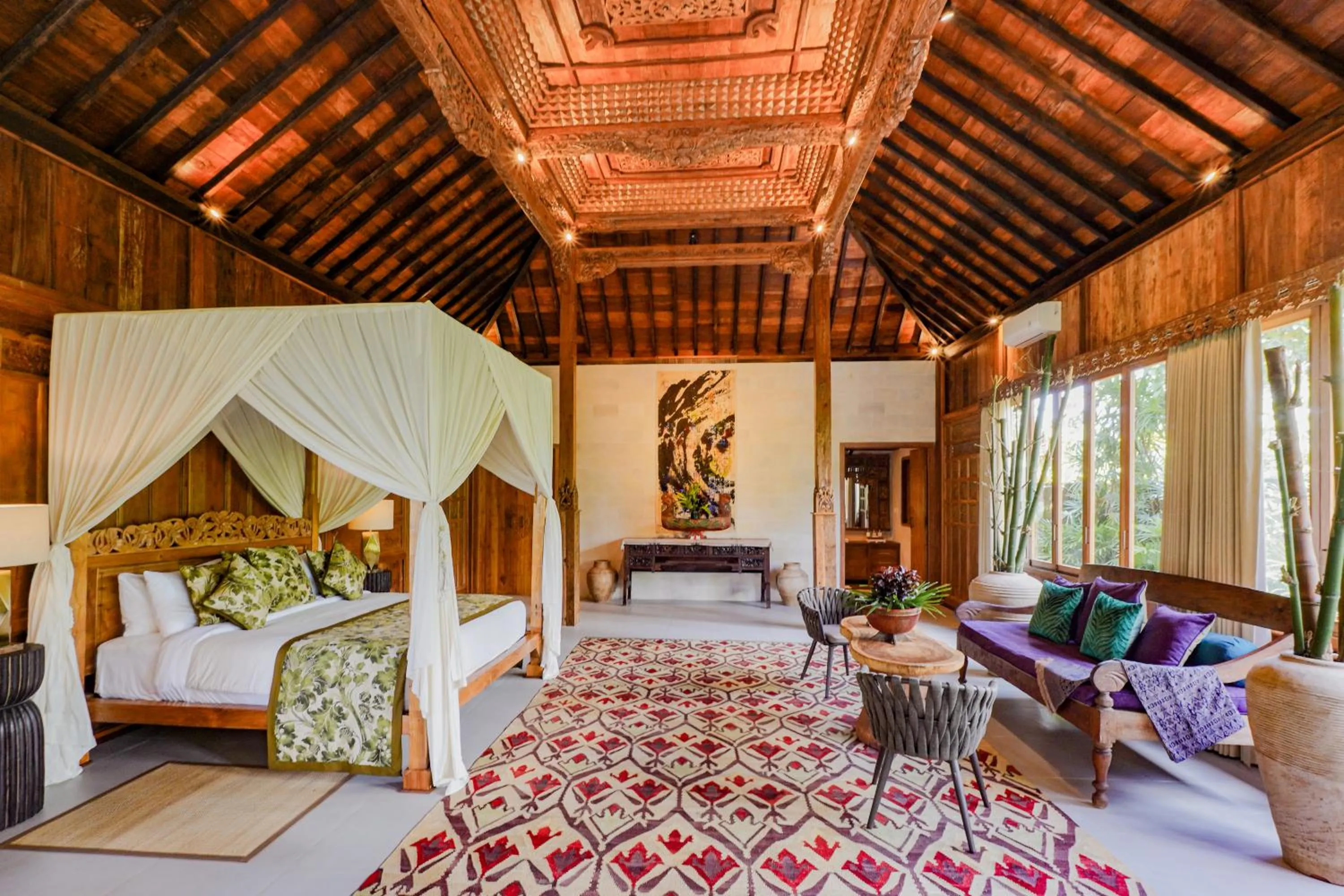 Bed in Villa Bodhi