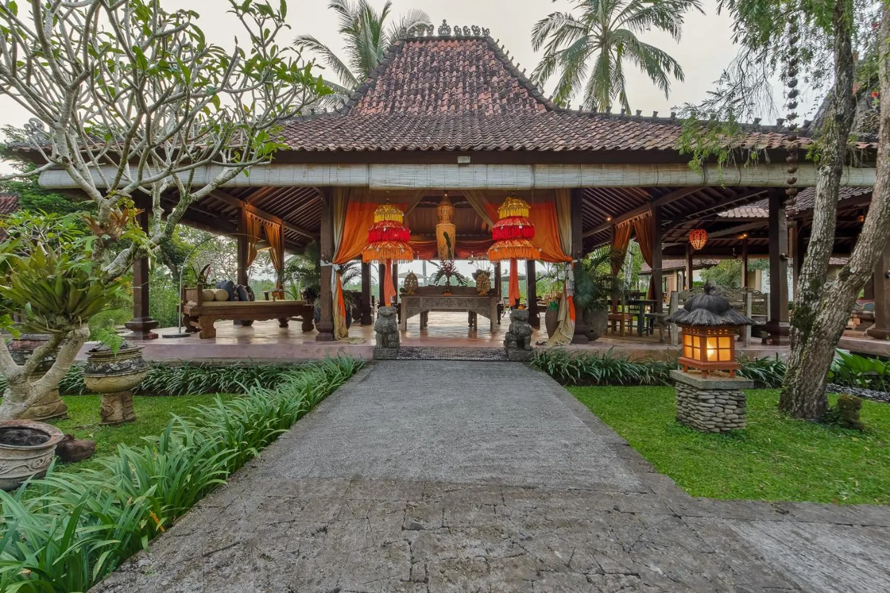Living room in Villa Bodhi
