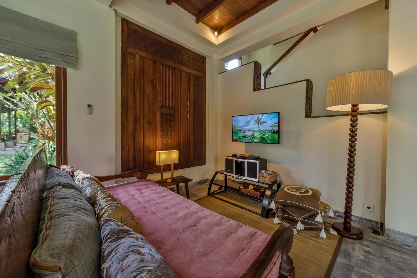 Living room in Villa Bodhi