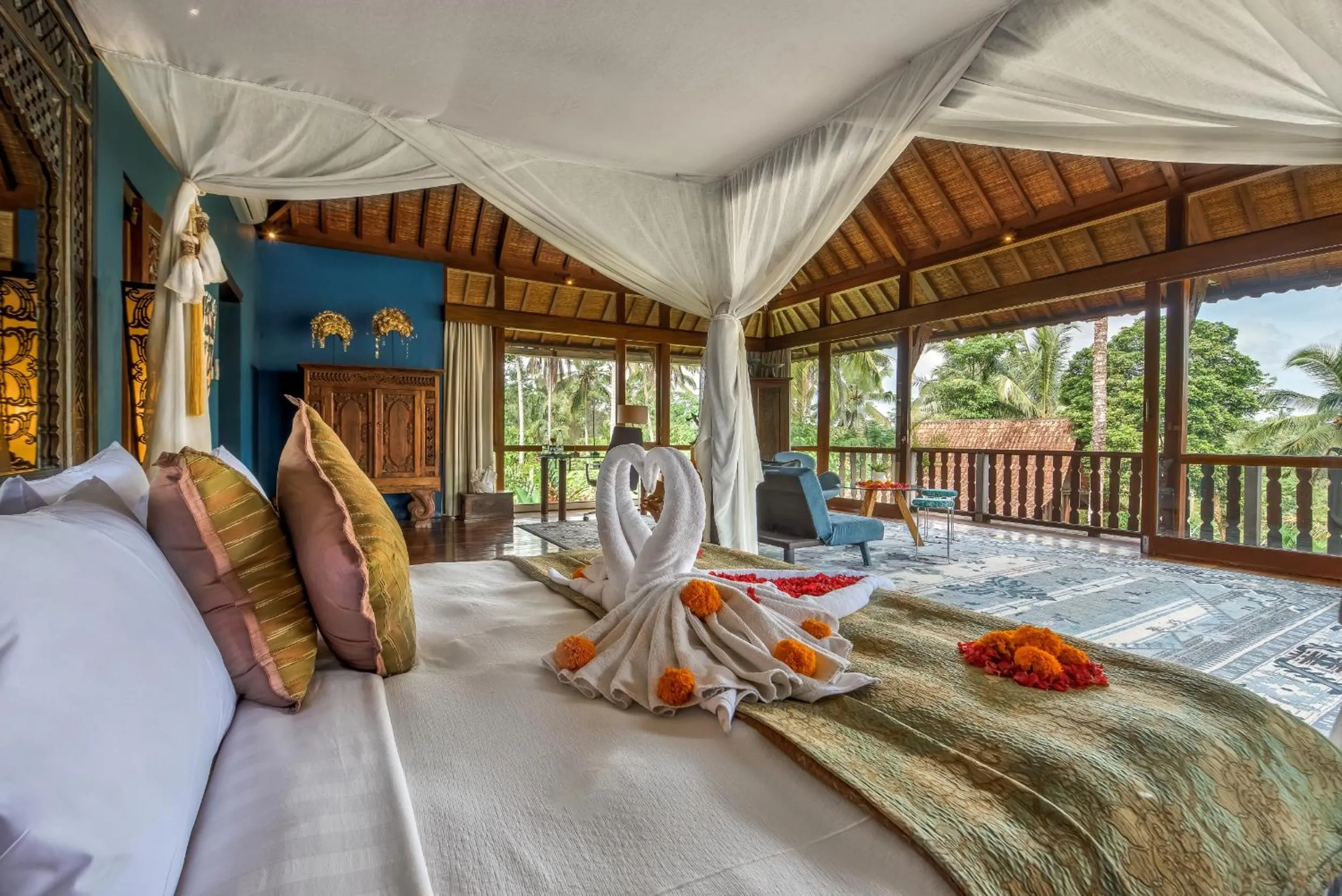 Bedroom, Bed in Villa Bodhi