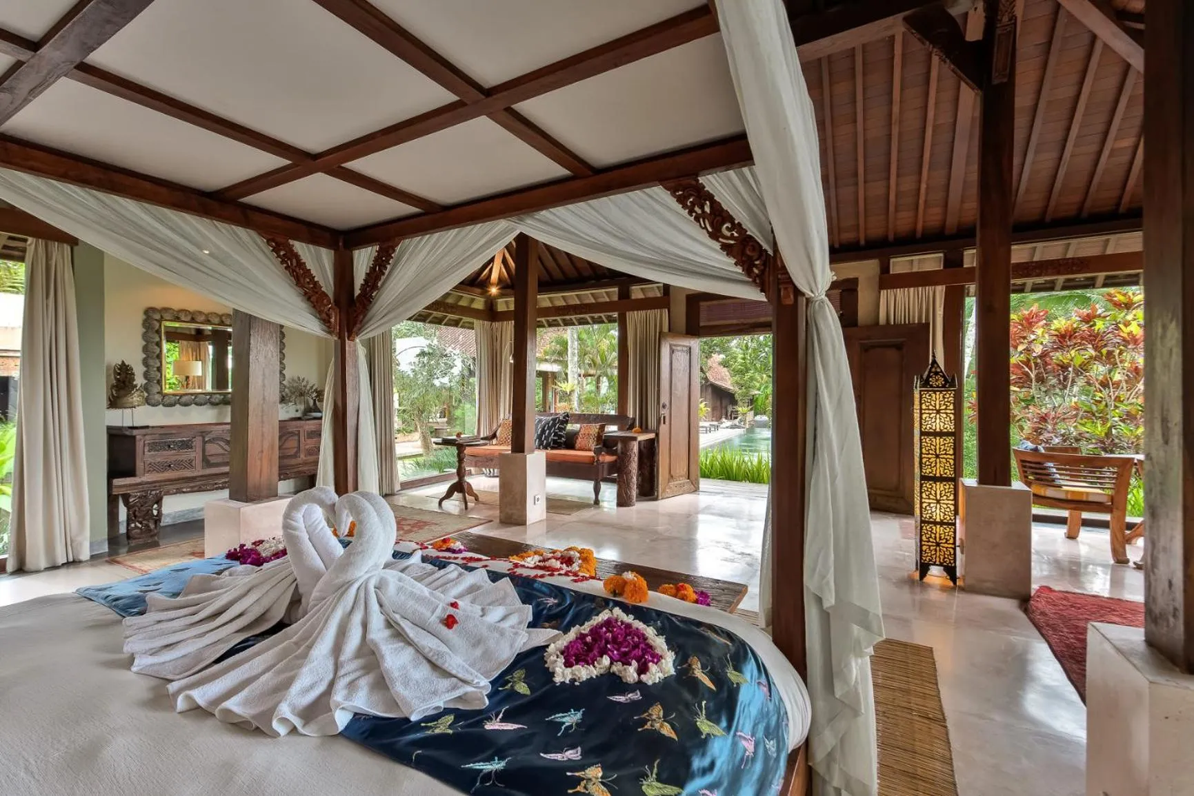 Bedroom in Villa Bodhi