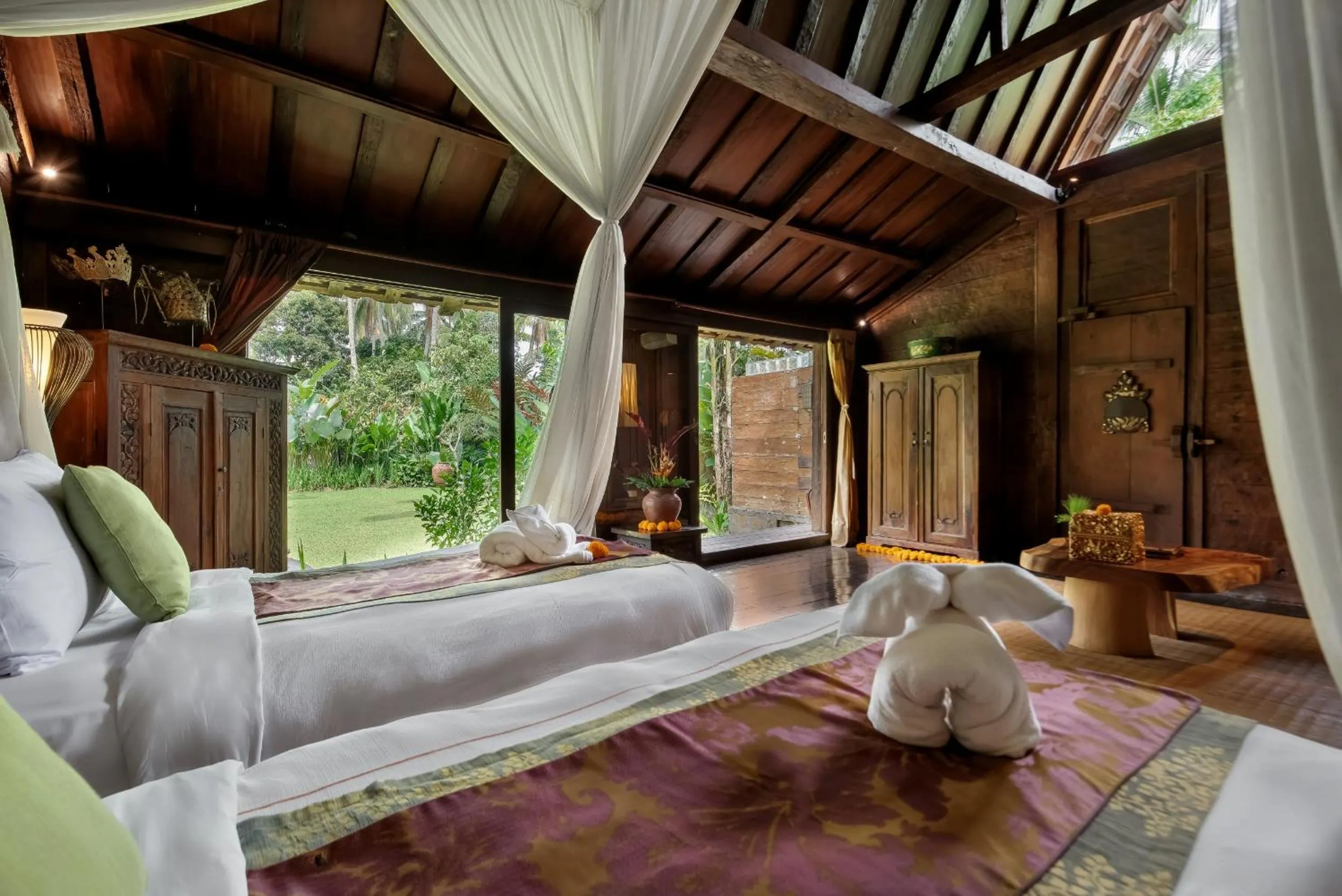 Garden view in Villa Bodhi