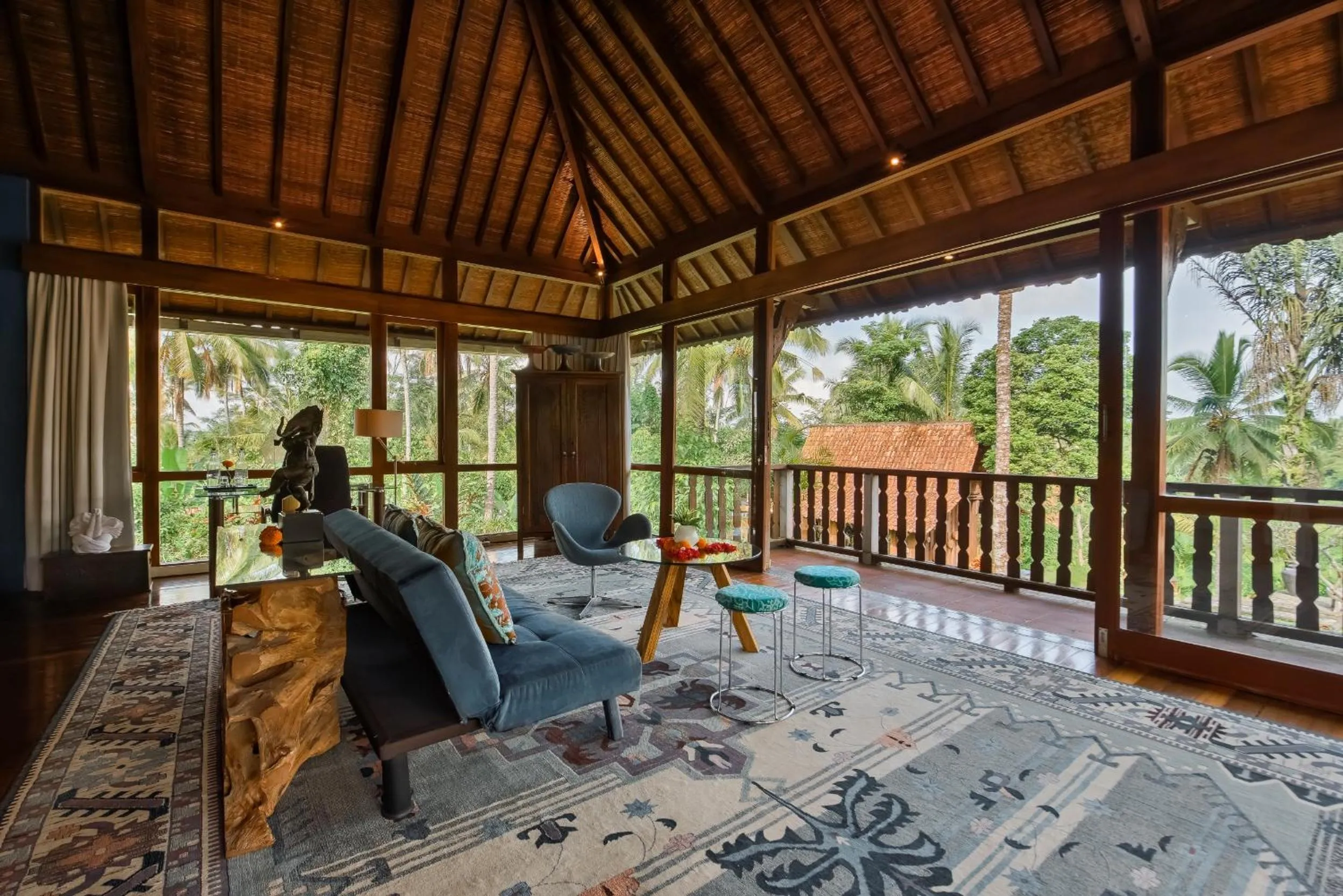 Living room in Villa Bodhi