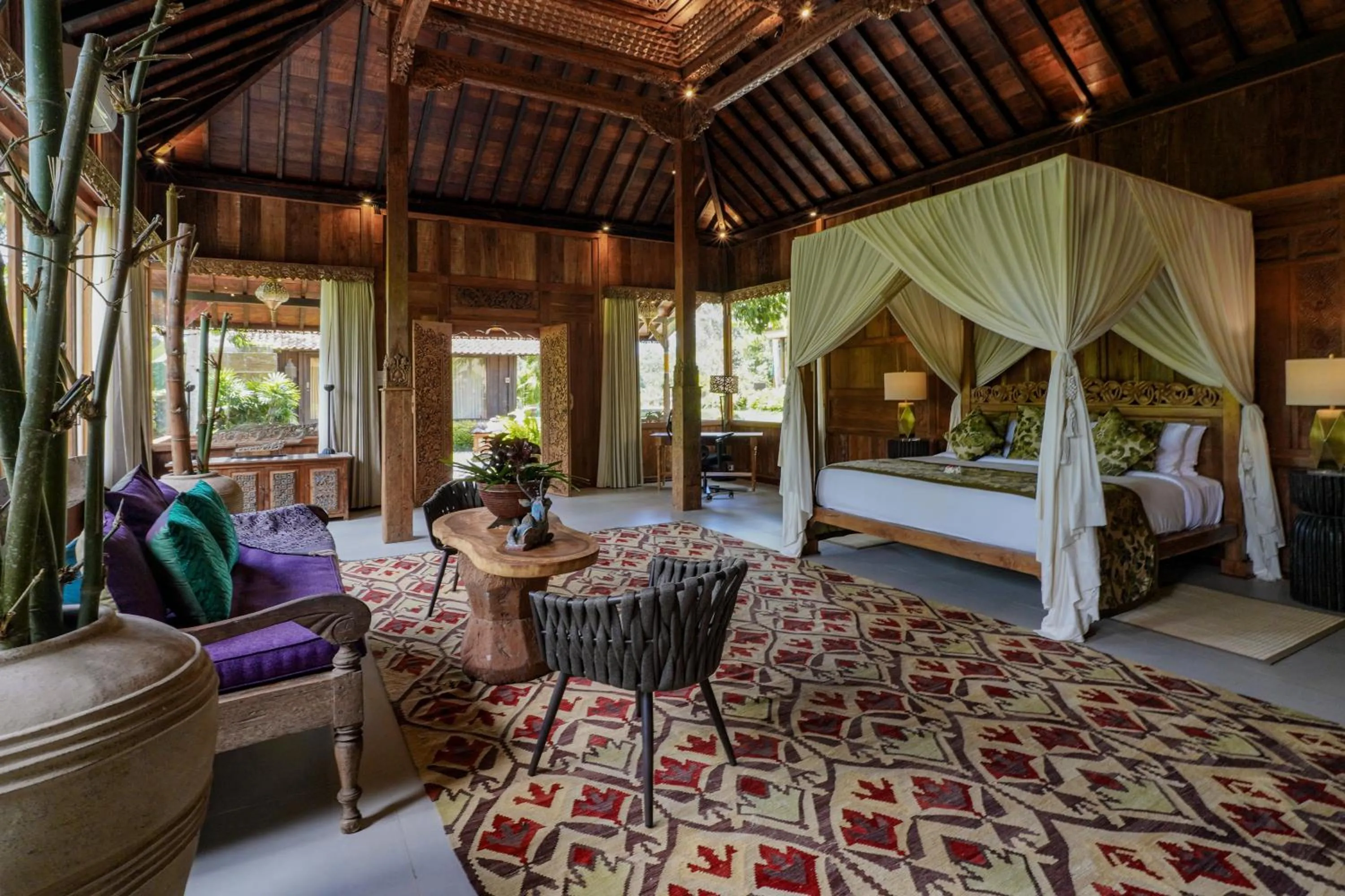 Photo of the whole room, Bed in Villa Bodhi
