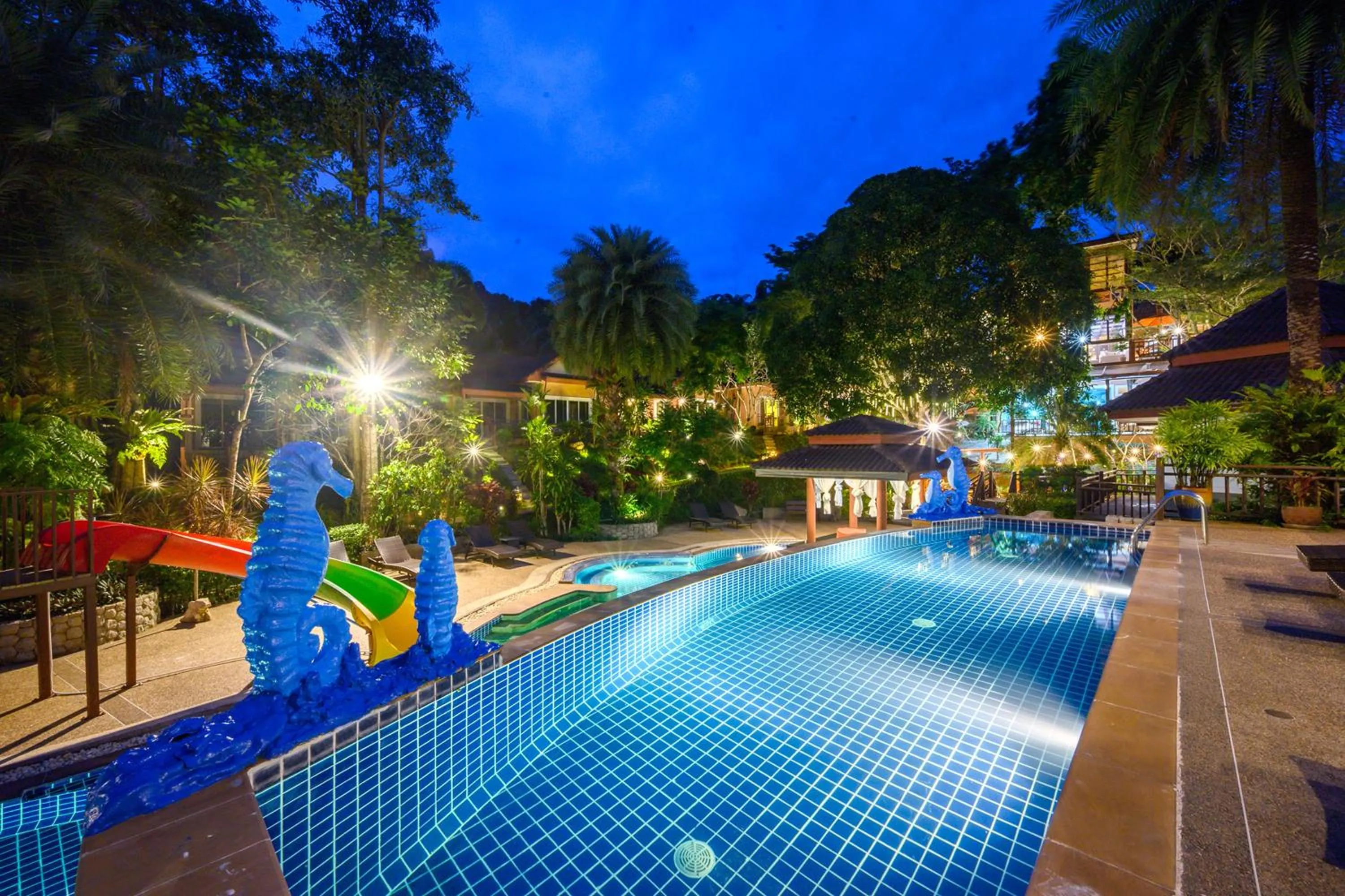 Swimming pool in Thai Modern Resort & Spa "Newly Renovated"