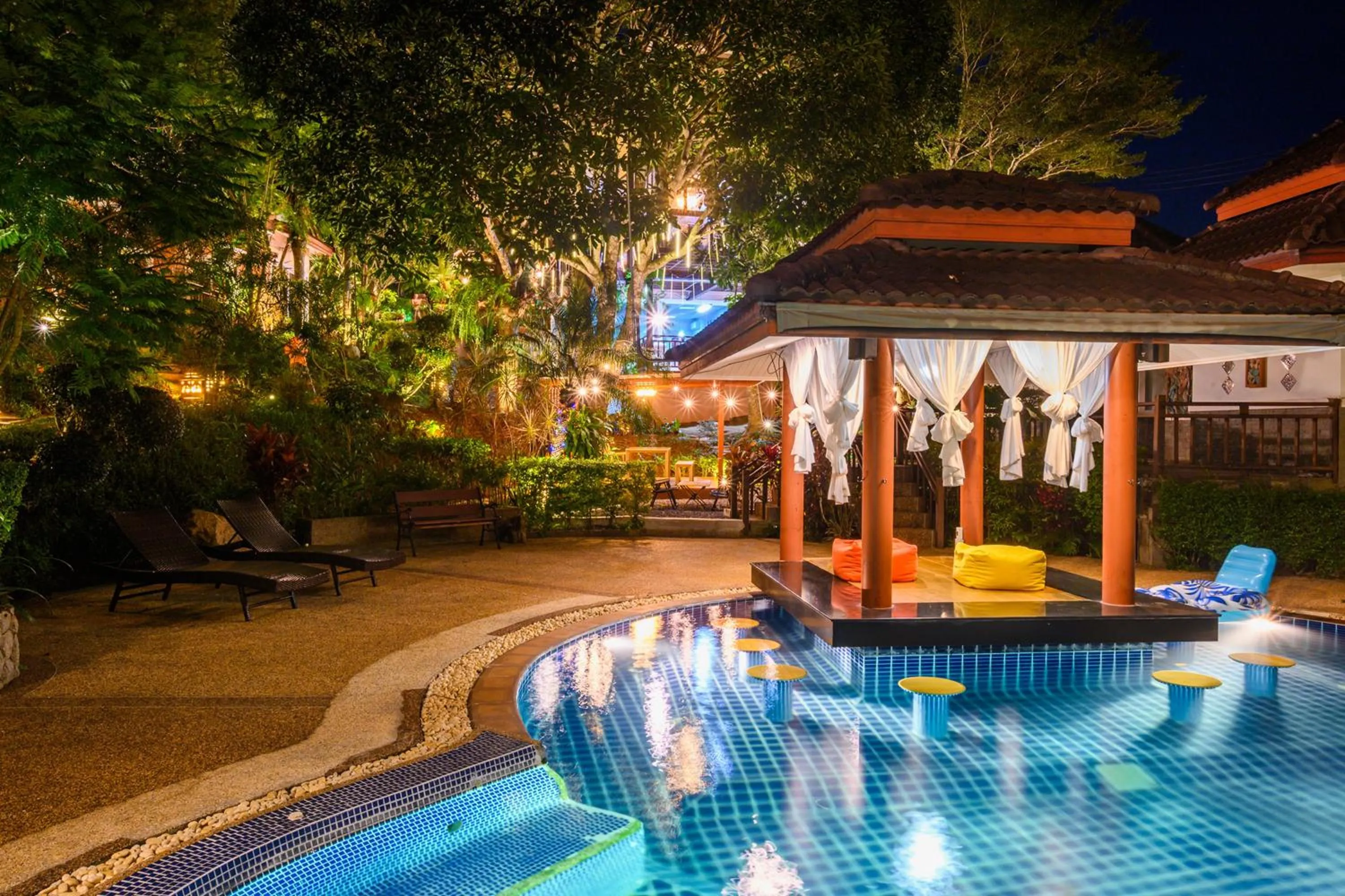 Swimming pool in Thai Modern Resort & Spa "Newly Renovated"