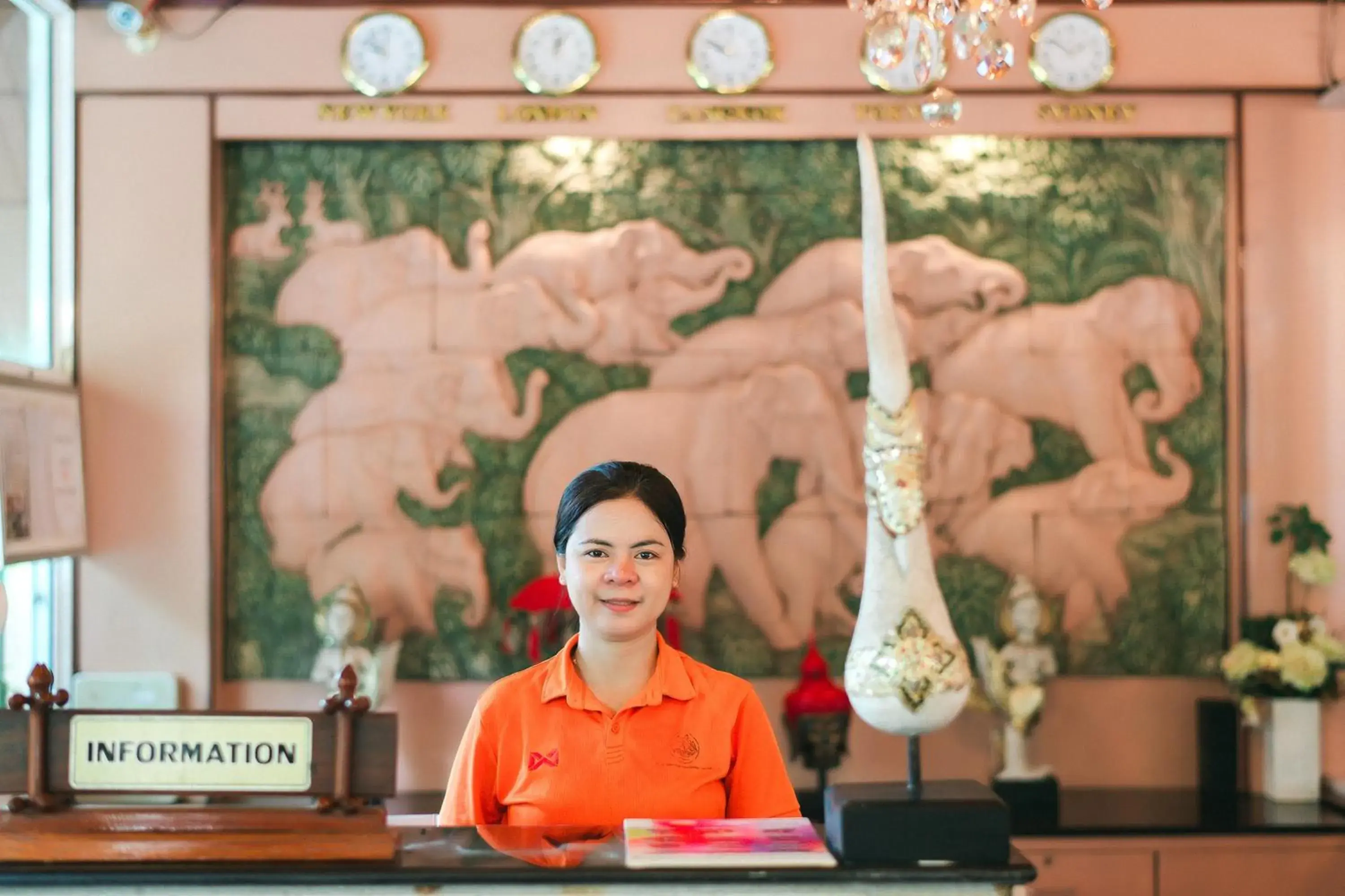 Lobby or reception in Thai Modern Resort & Spa "Newly Renovated" Lobby or reception in Thai Modern Resort & Spa "Newly Renovated"