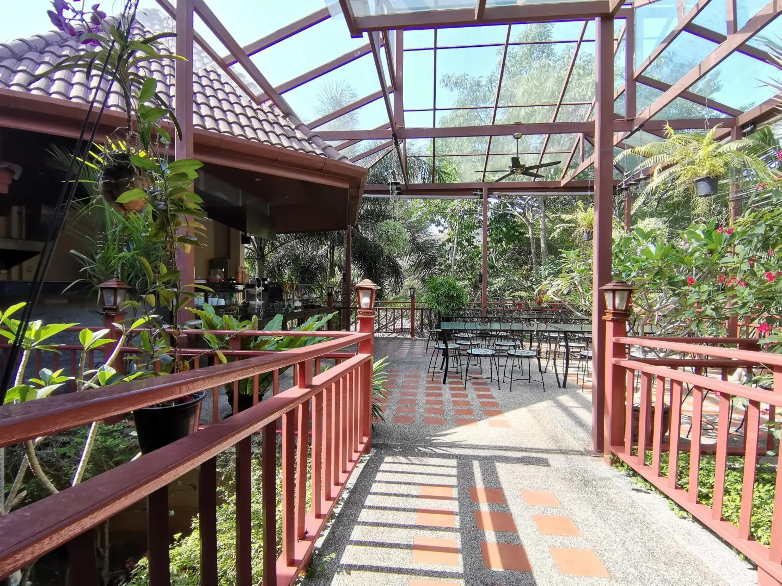 Garden view in Thai Modern Resort & Spa "Newly Renovated" Garden view in Thai Modern Resort & Spa "Newly Renovated"