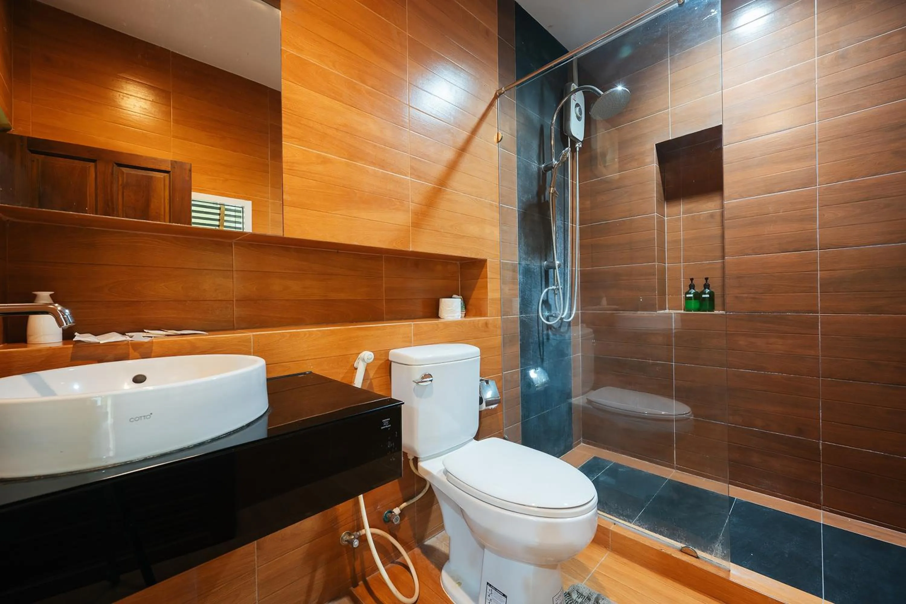 Bathroom in Thai Modern Resort & Spa "Newly Renovated"