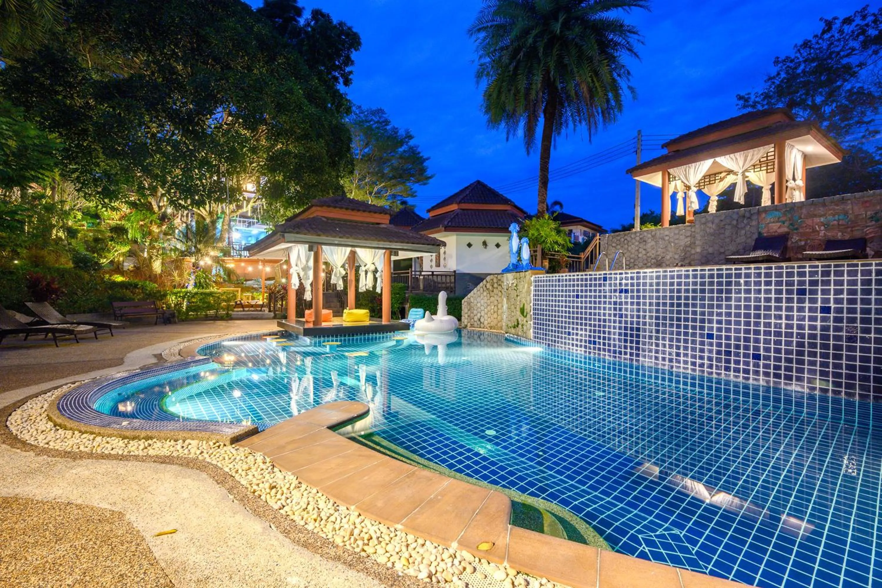 Swimming pool in Thai Modern Resort & Spa "Newly Renovated"