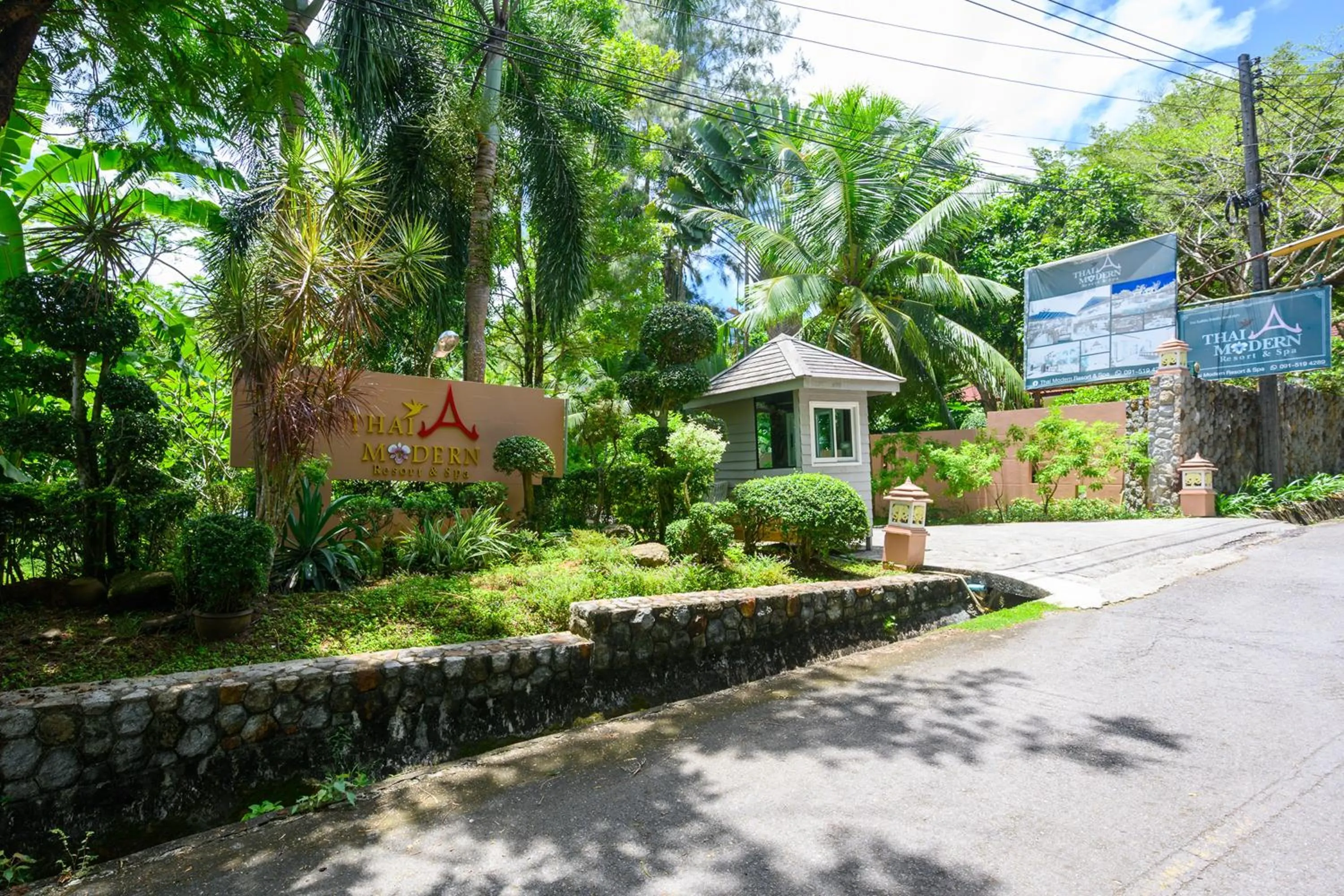 Property building in Thai Modern Resort & Spa "Newly Renovated"