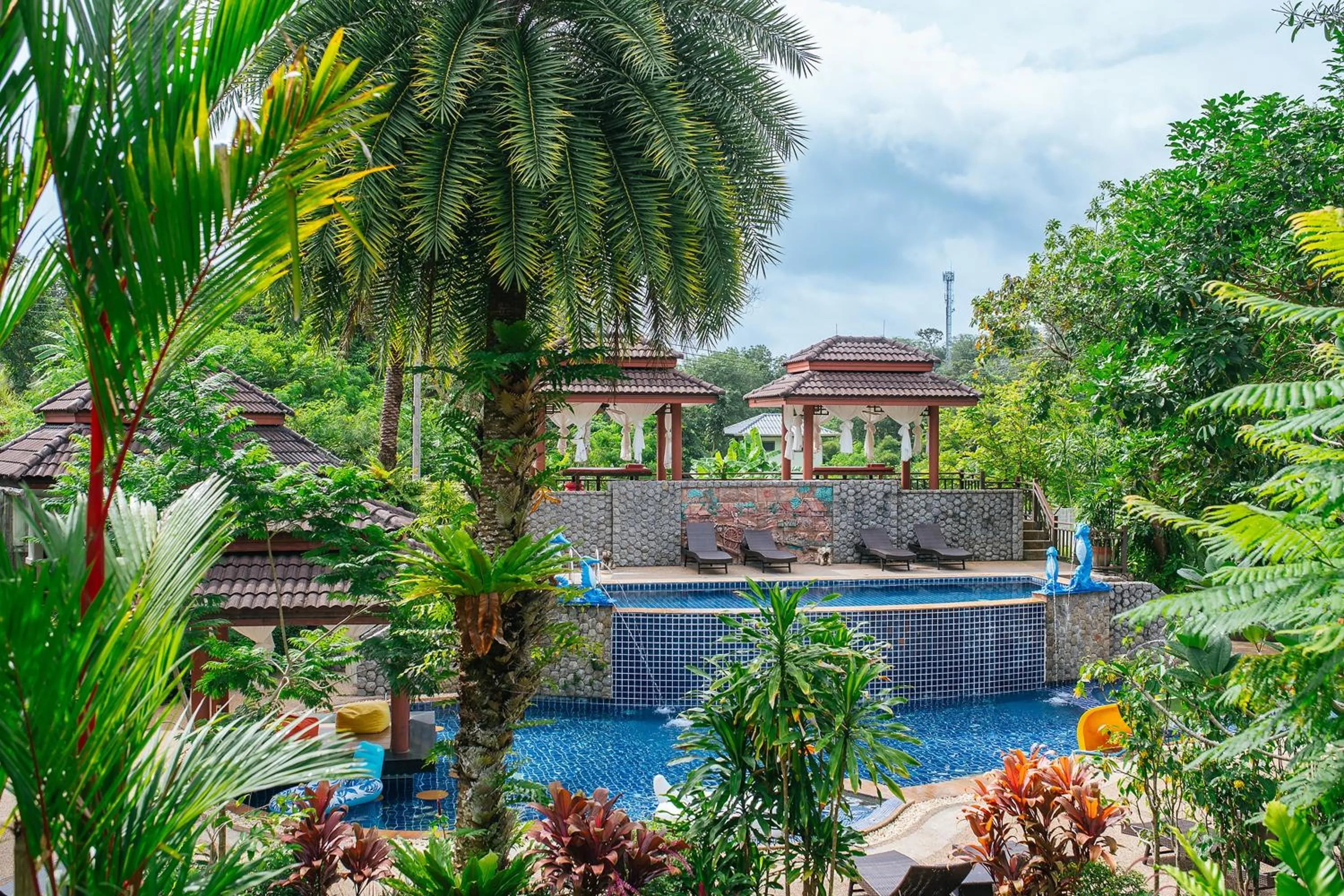Swimming pool in Thai Modern Resort & Spa "Newly Renovated"
