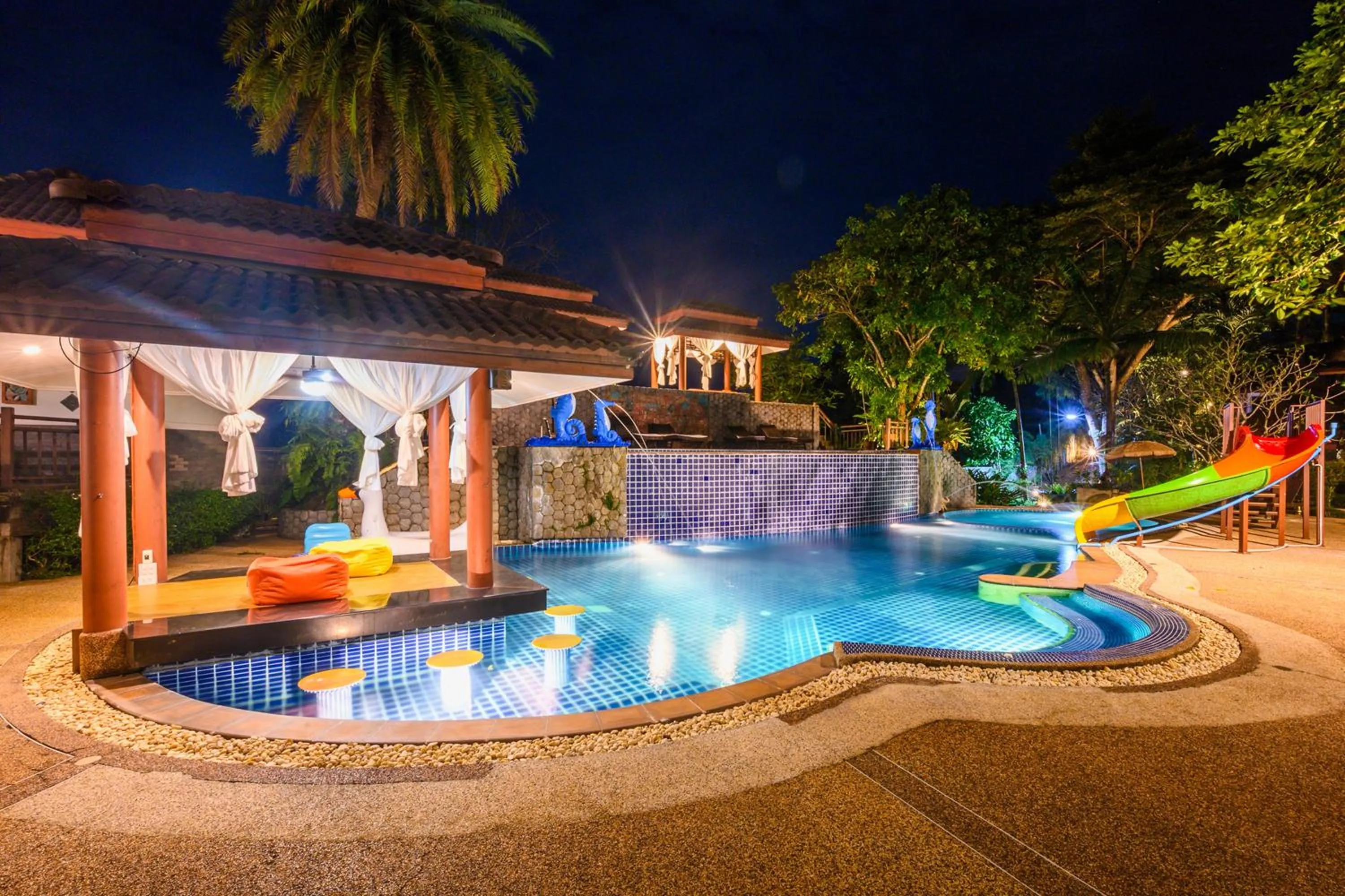 Swimming pool in Thai Modern Resort & Spa "Newly Renovated"