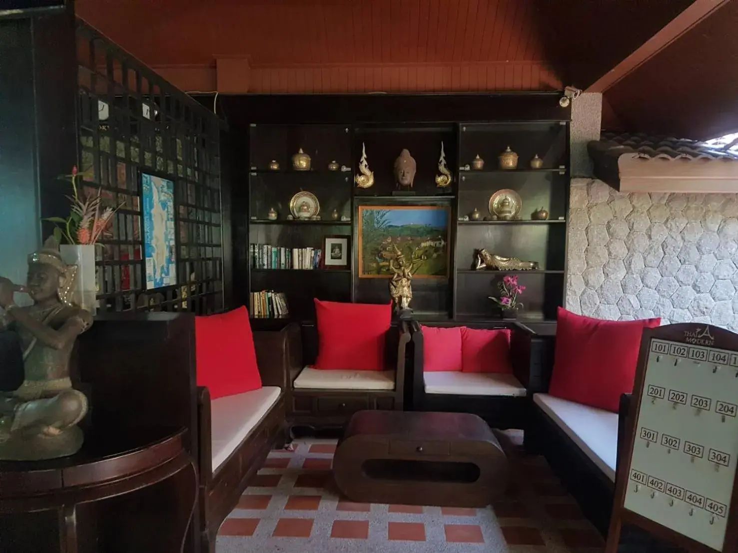 Lobby or reception in Thai Modern Resort & Spa "Newly Renovated" Lobby or reception in Thai Modern Resort & Spa "Newly Renovated"