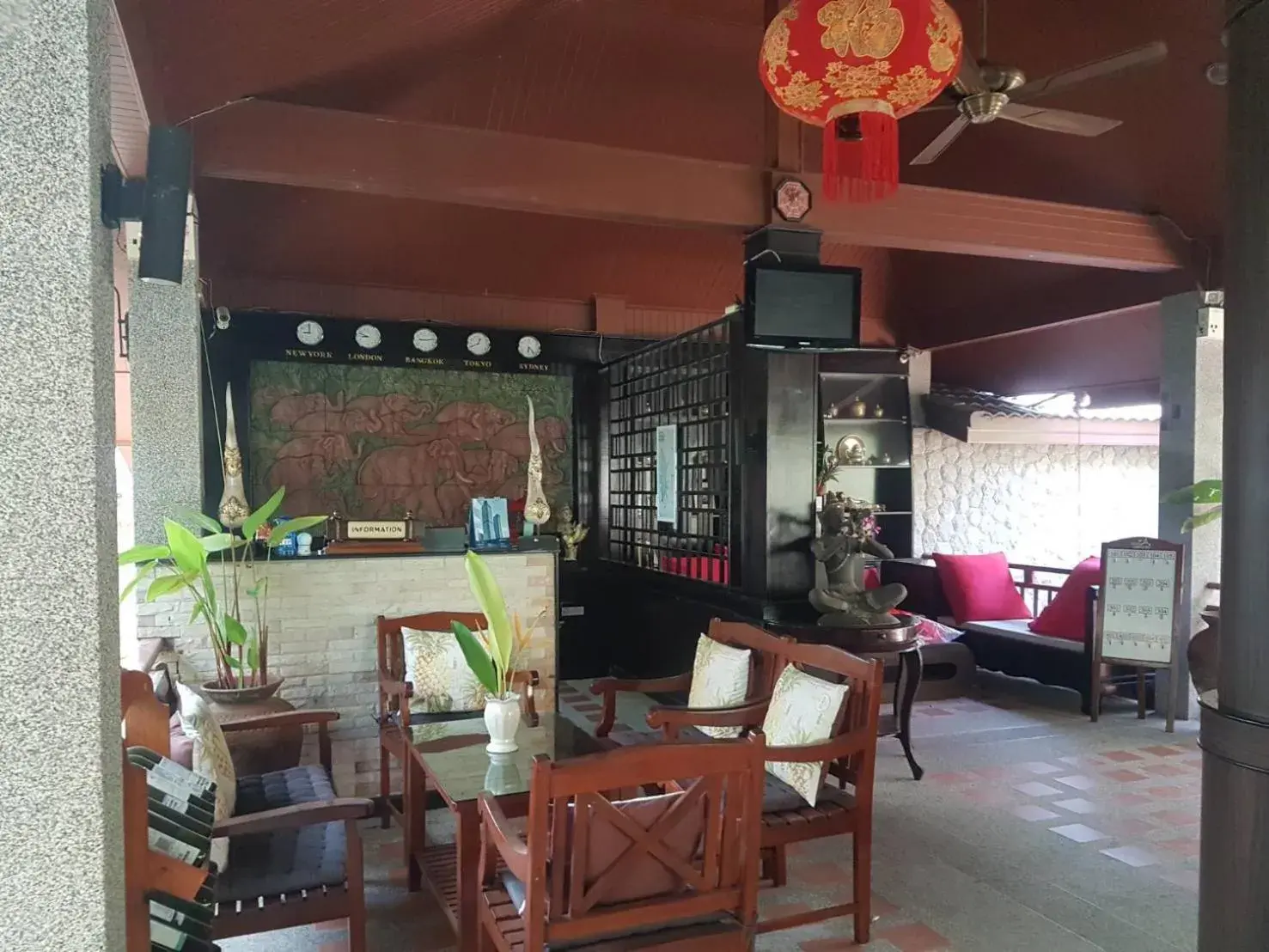 Lounge or bar in Thai Modern Resort & Spa "Newly Renovated" Lounge or bar in Thai Modern Resort & Spa "Newly Renovated"