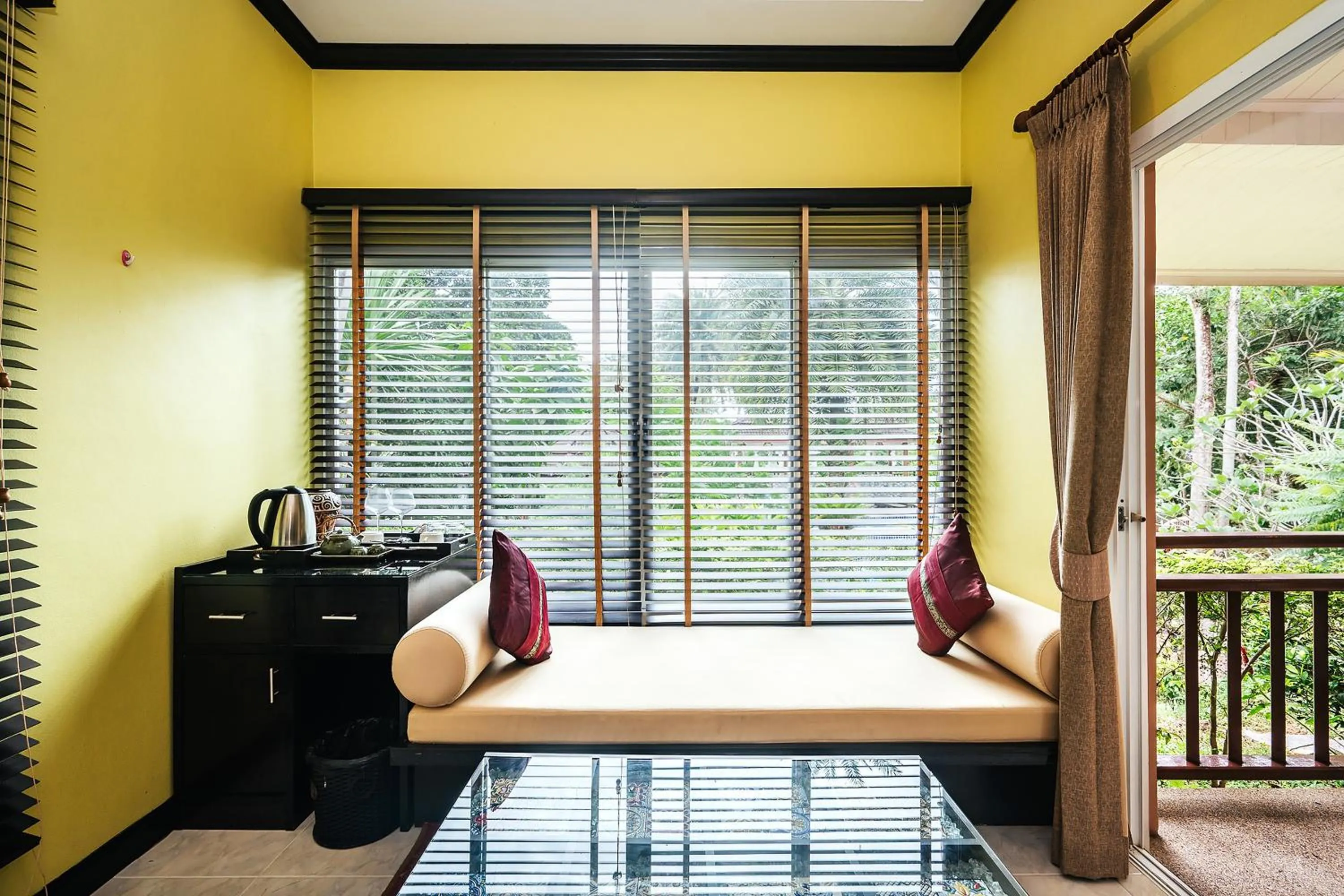 Seating area in Thai Modern Resort & Spa "Newly Renovated"