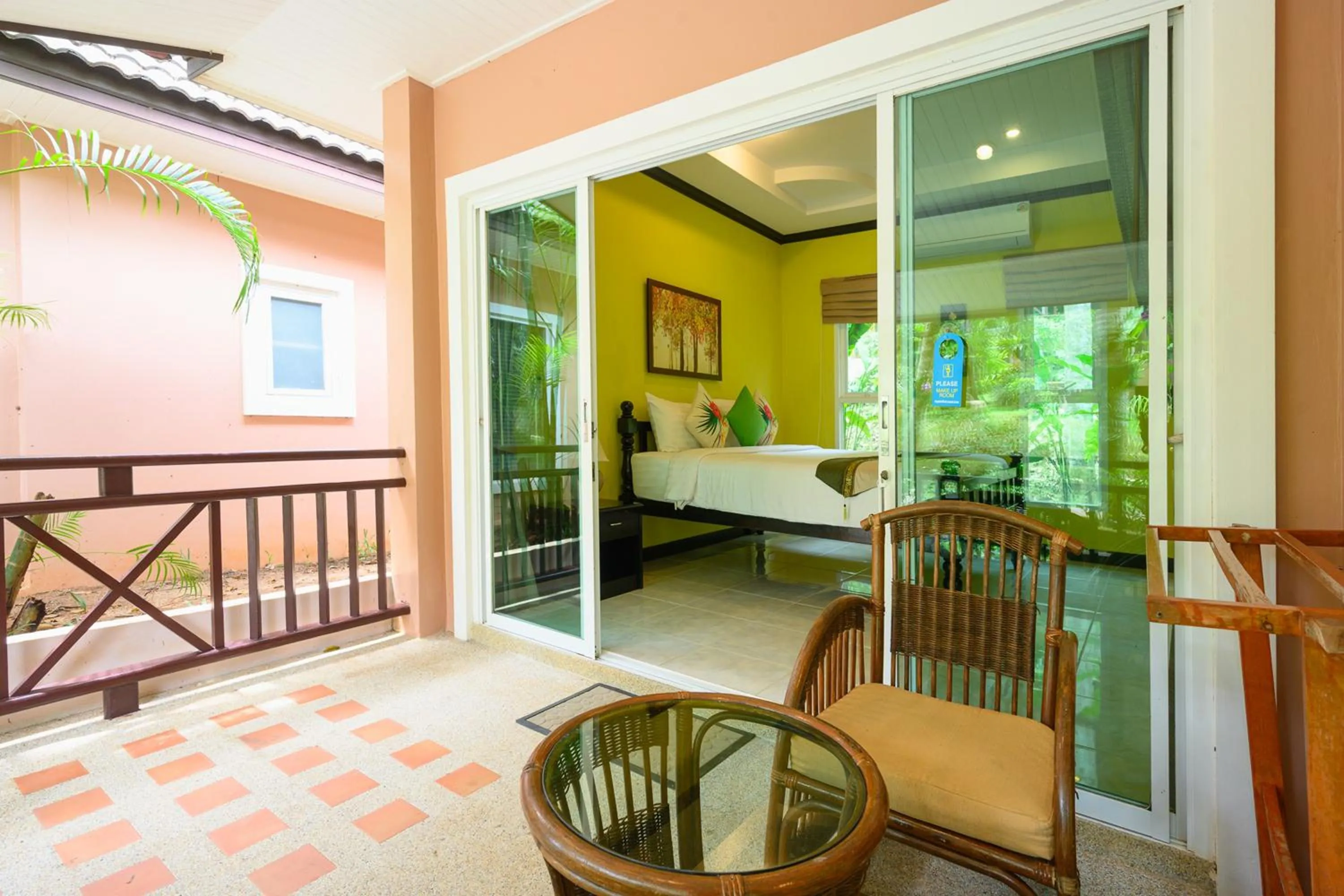 Seating area in Thai Modern Resort & Spa "Newly Renovated"