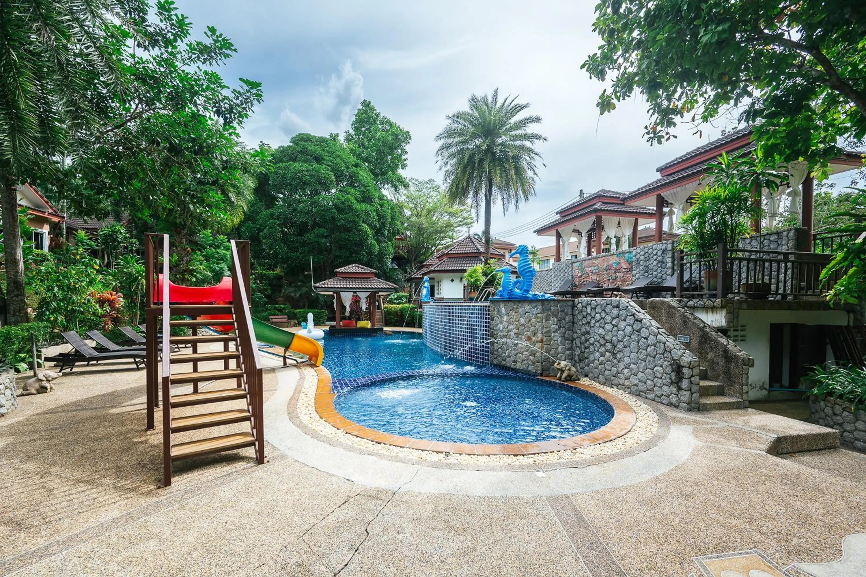 Swimming pool in Thai Modern Resort & Spa "Newly Renovated"