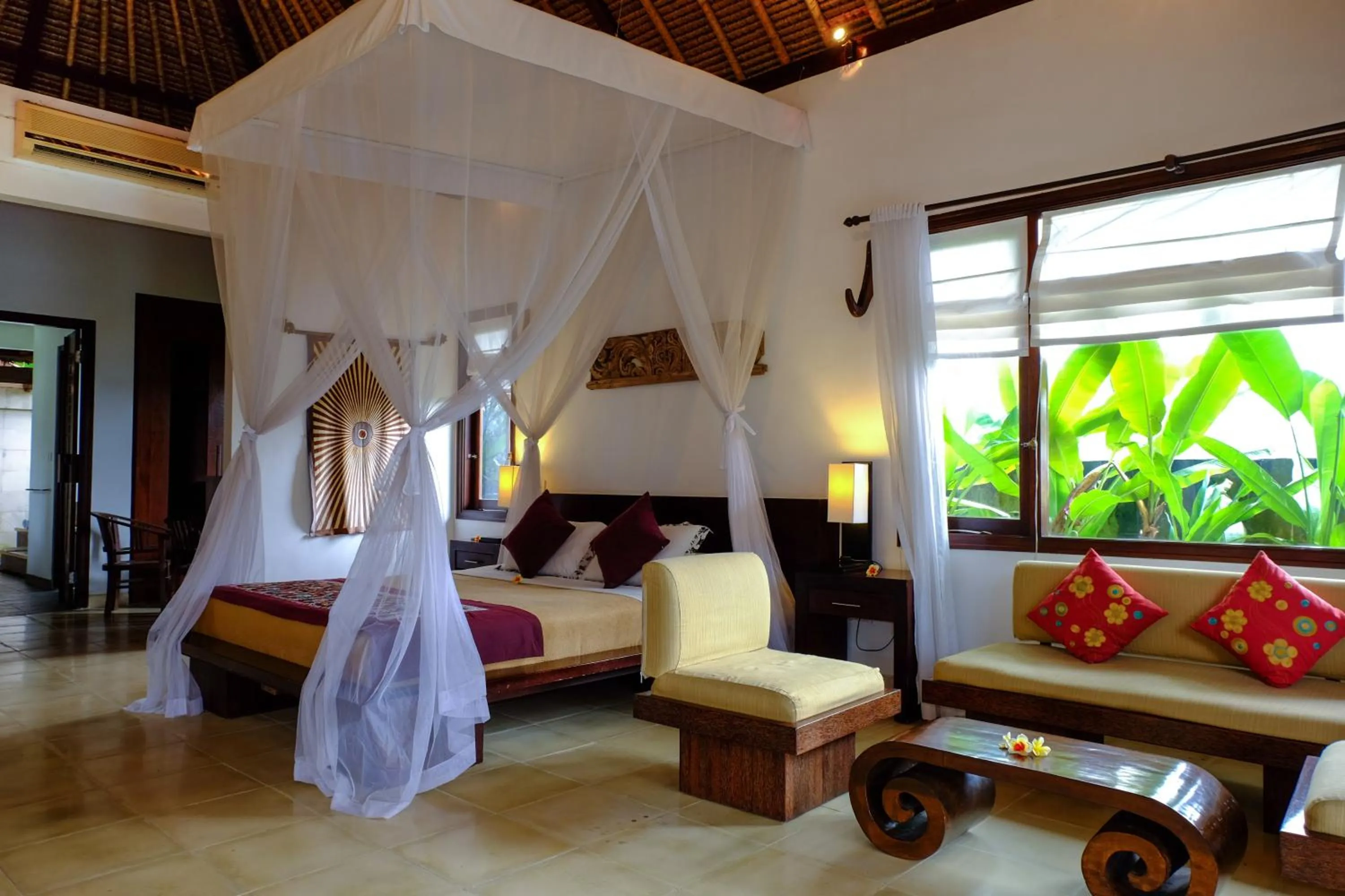 Bed in Villa Sebali