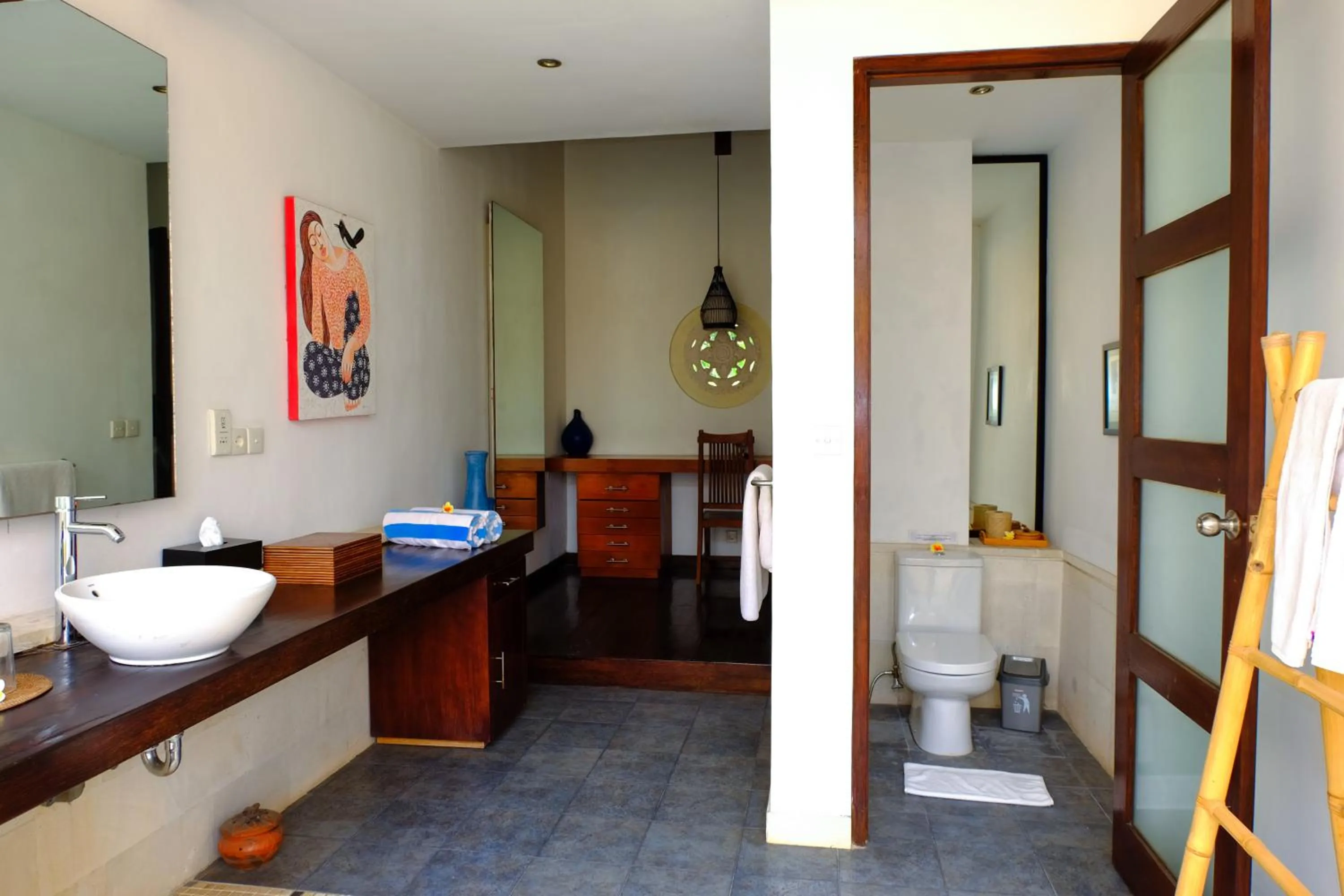 Shower in Villa Sebali