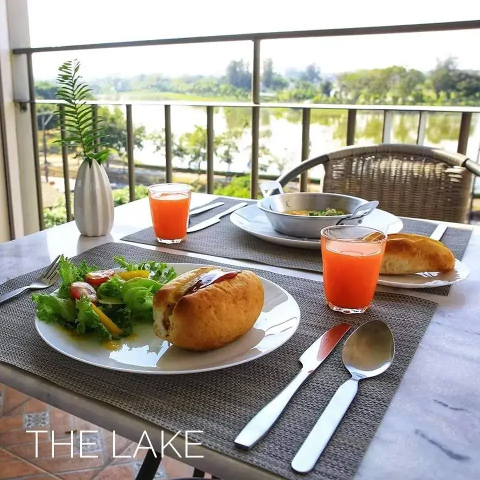 Asian breakfast in The Lake Udon Asian breakfast in The Lake Udon