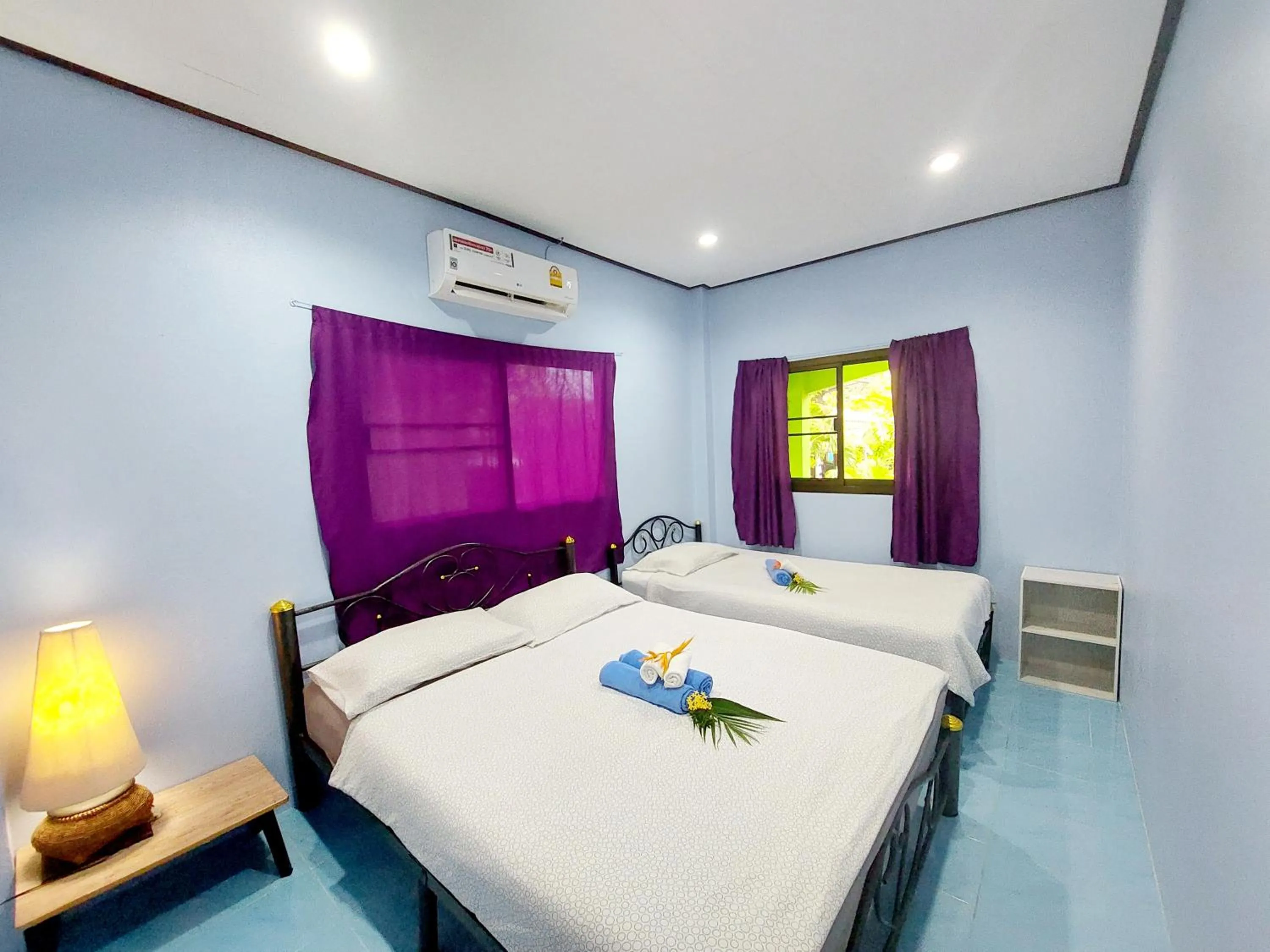 Bedroom, Bed in Papaya Cottage Koh Chang