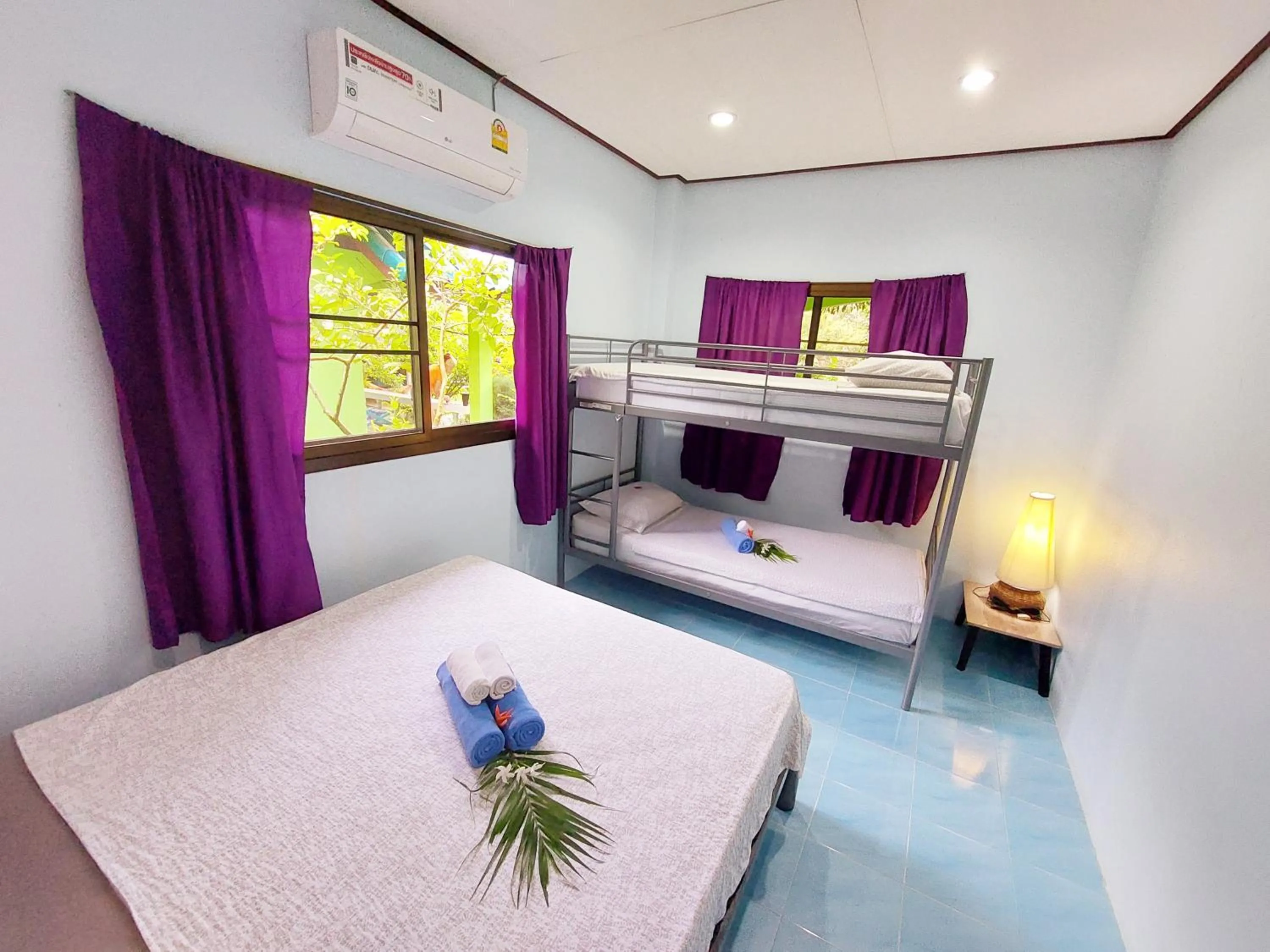 Bedroom, Bed in Papaya Cottage Koh Chang