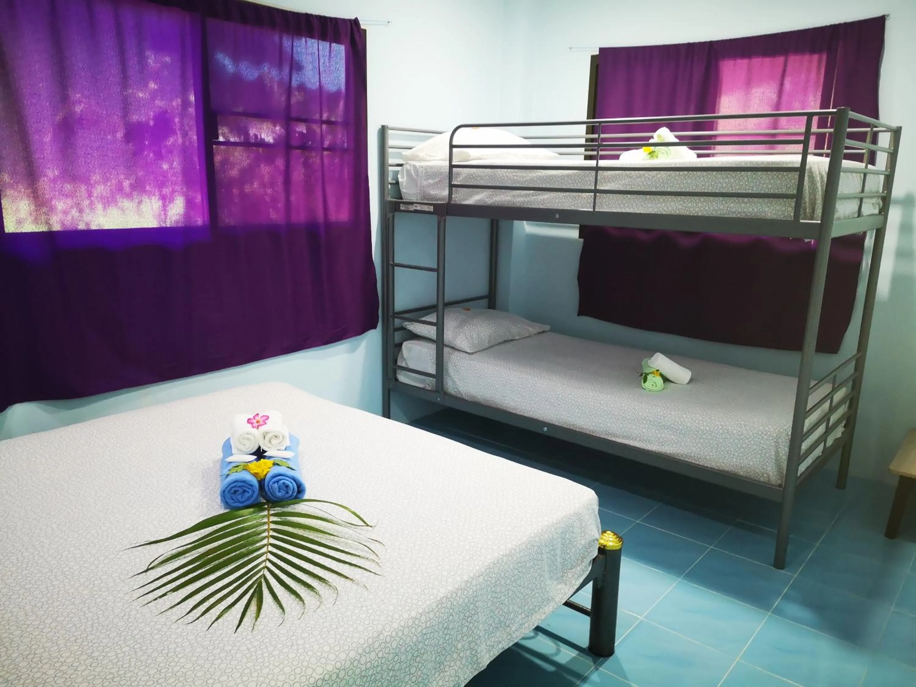 Bed in Papaya Cottage Koh Chang