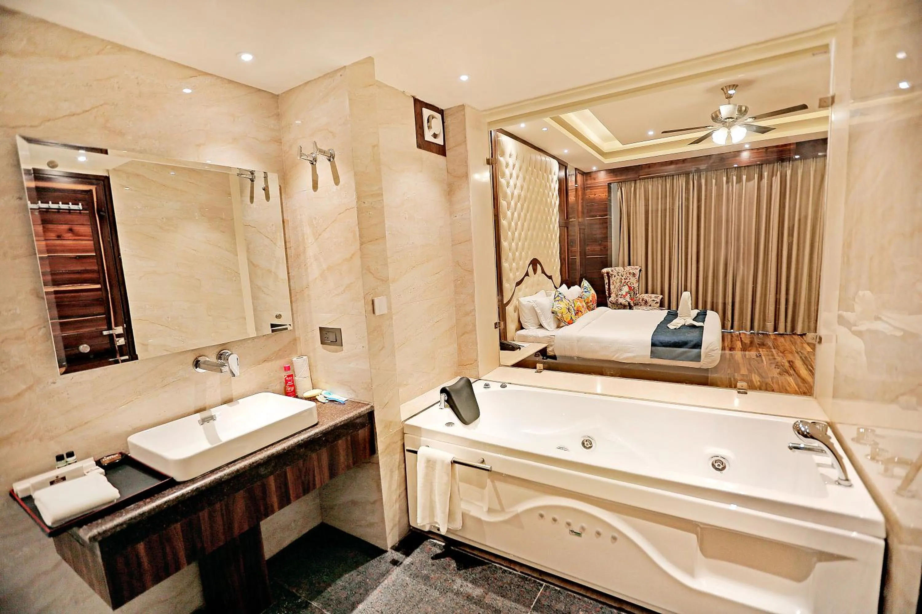 Bathroom, Bed in Hotel Vintage Chandigarh Zirakpur