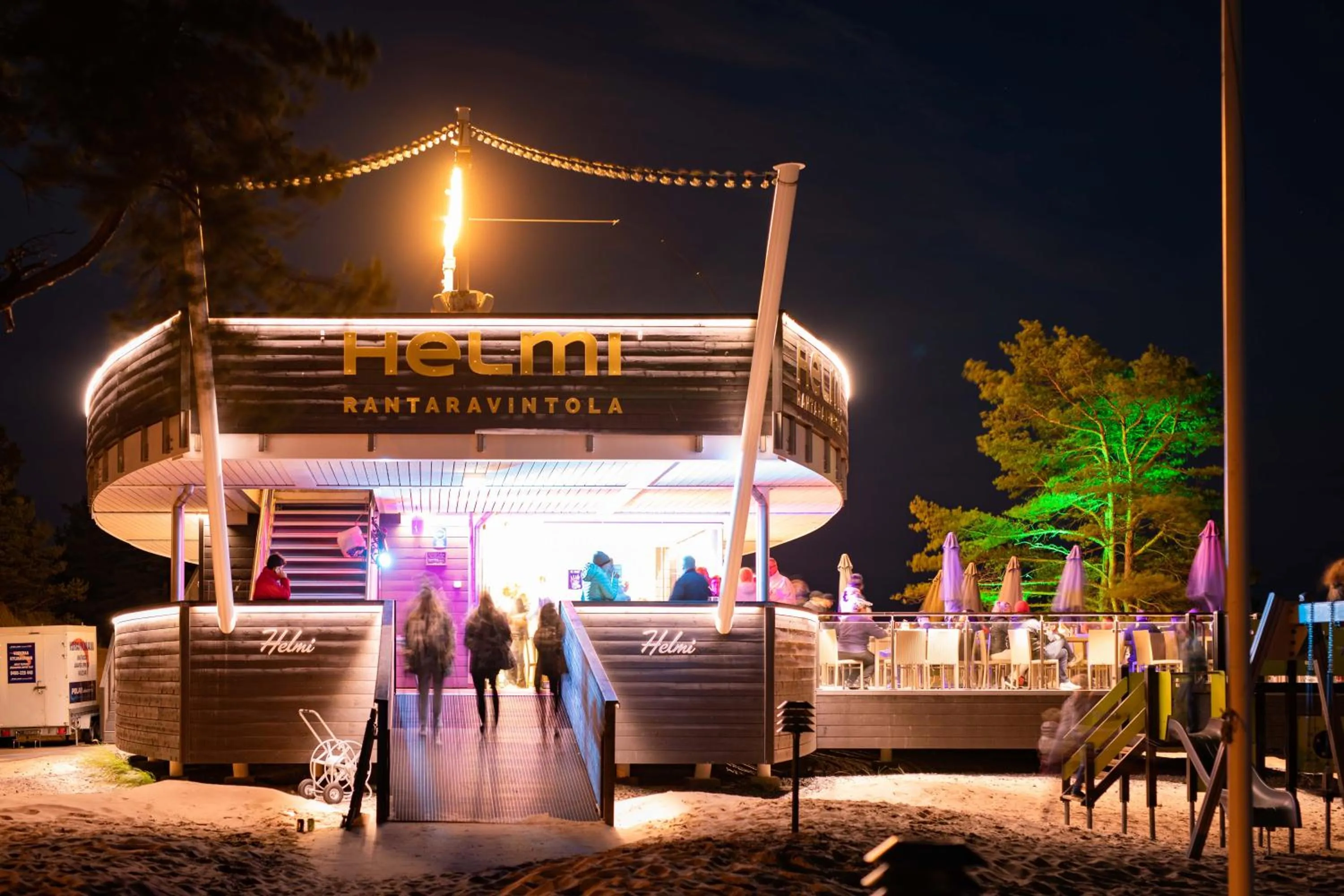 BBQ facilities in Yyteri Spa Hotel