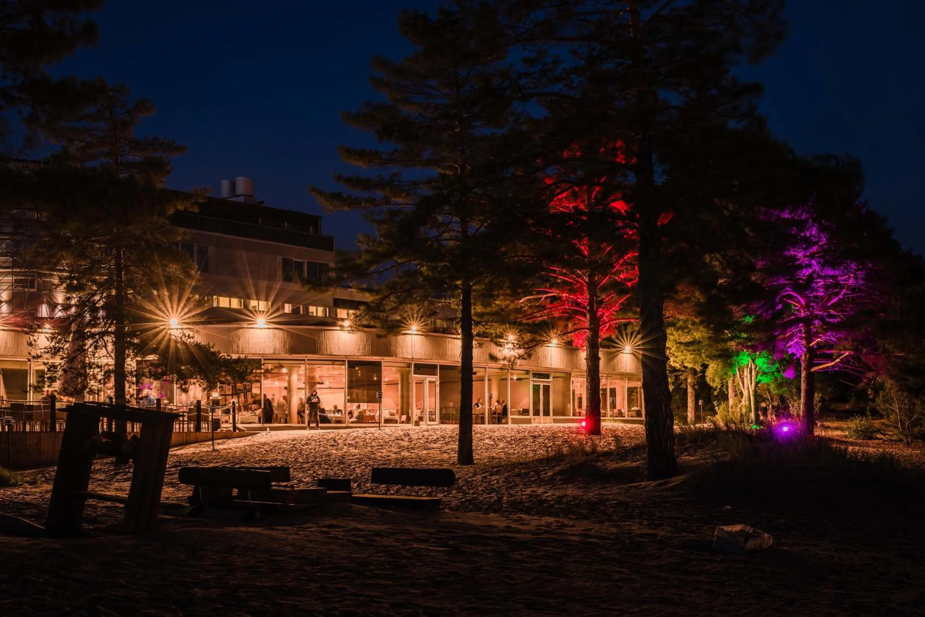 BBQ facilities in Yyteri Spa Hotel