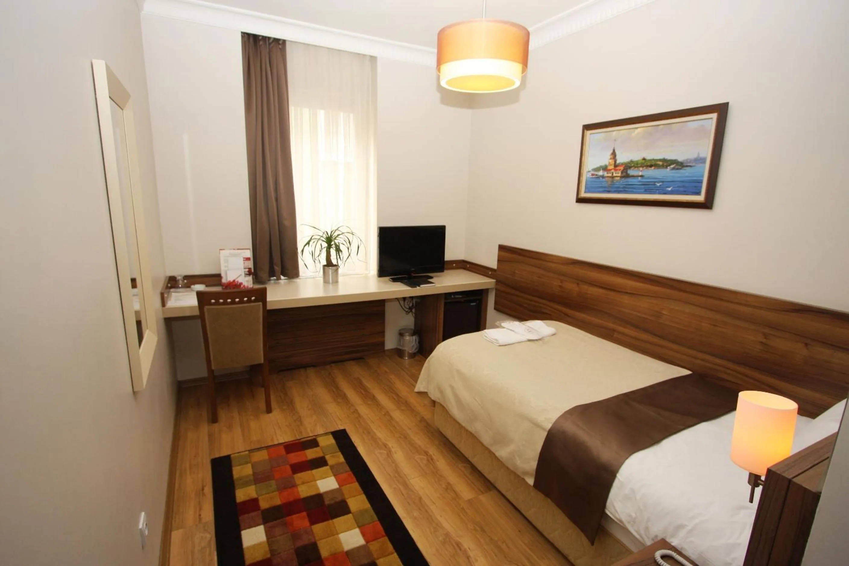 Bed in My Rose Hotel