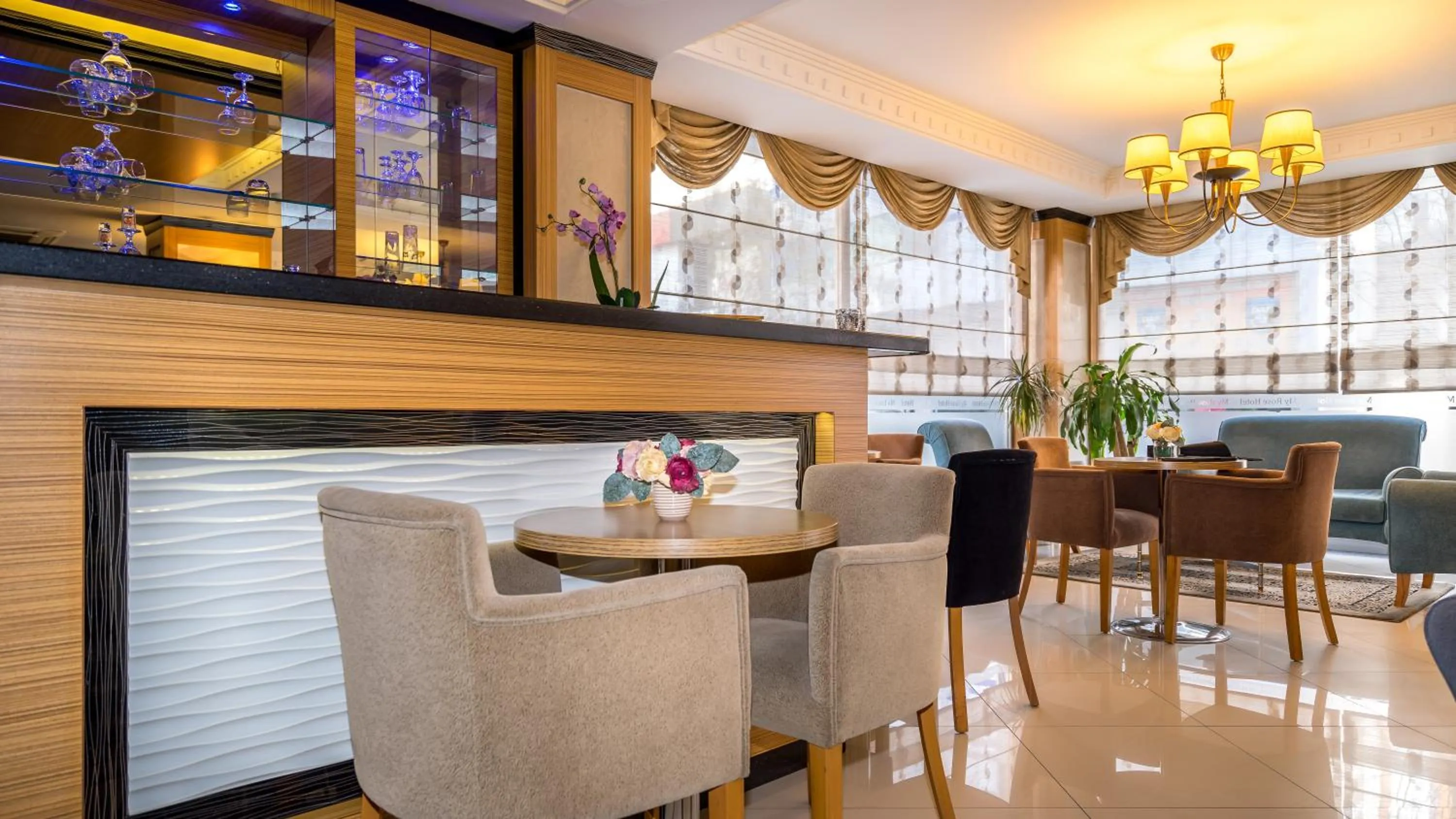 Seating area in My Rose Hotel