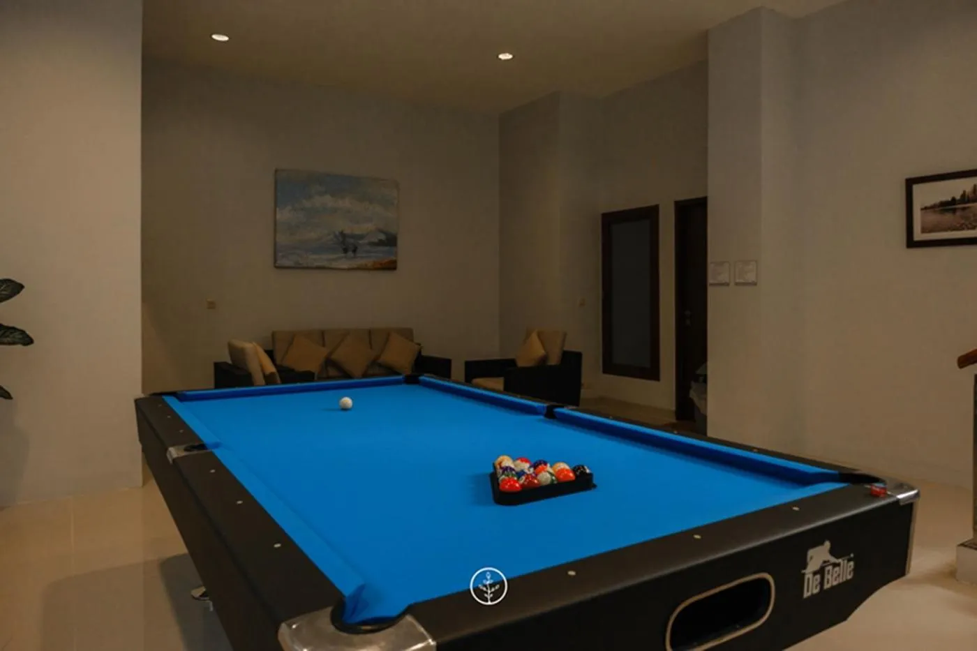 Billiard in Jasmine cozy villa 3 bedrooms with a private heated swimming pool and a billiard table