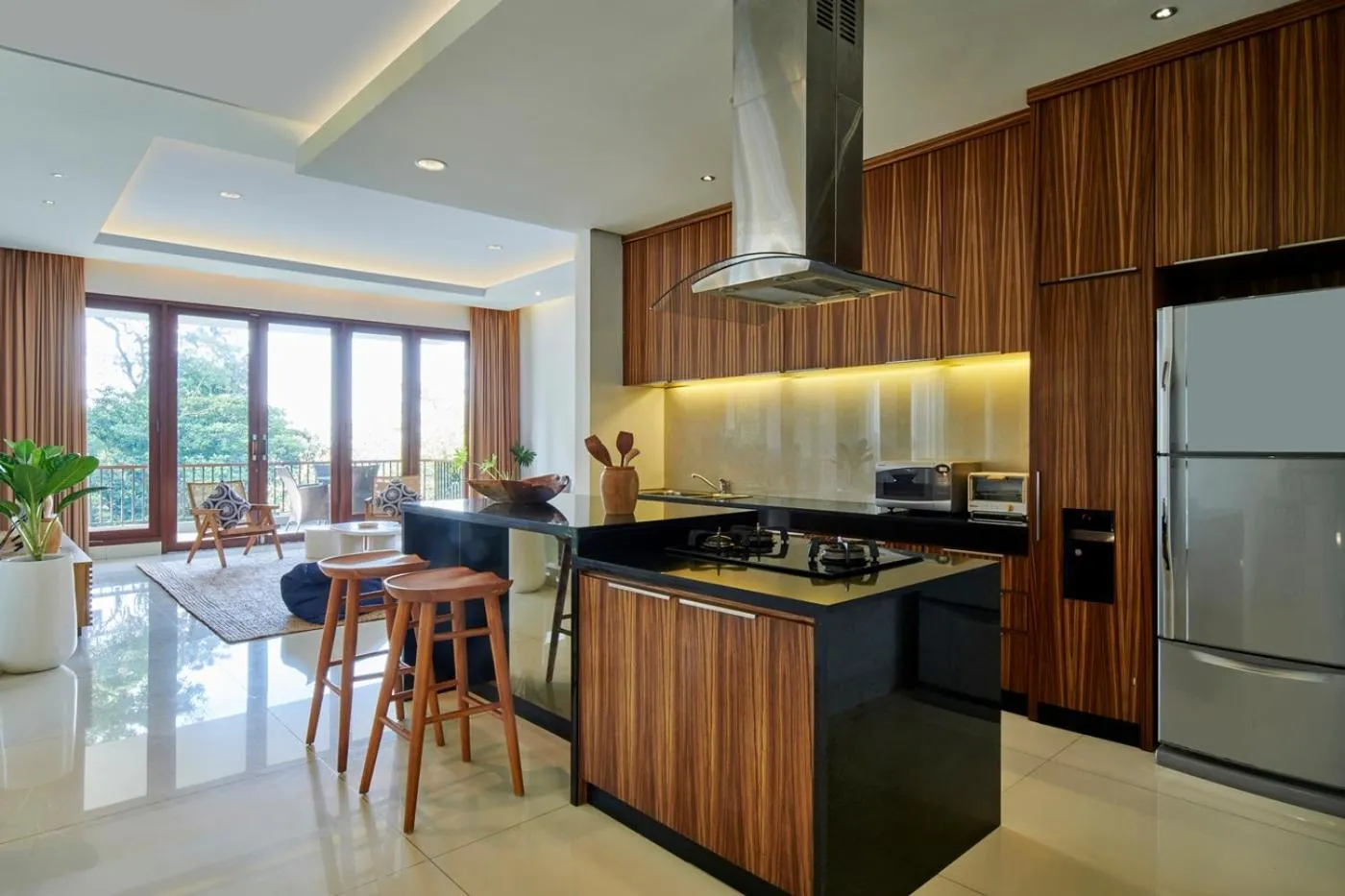 Kitchen or kitchenette in Jasmine cozy villa 3 bedrooms with a private heated swimming pool and a billiard table