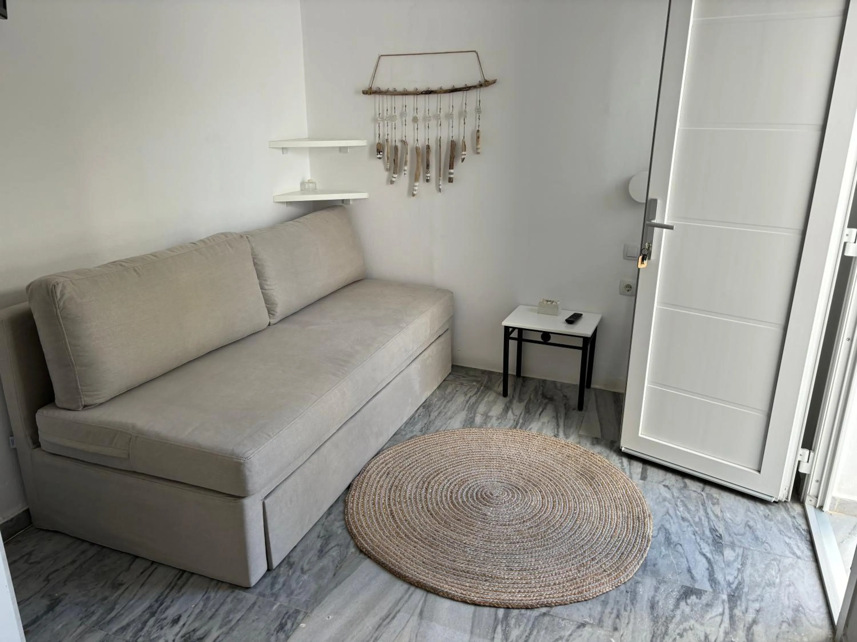 Seating area in Marioly Studios