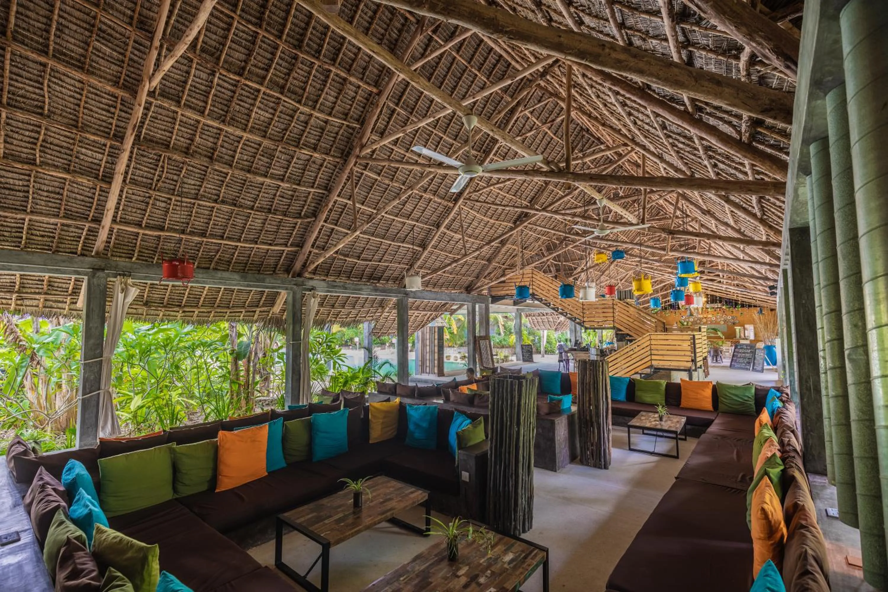 Seating area in Fun Beach Hotel