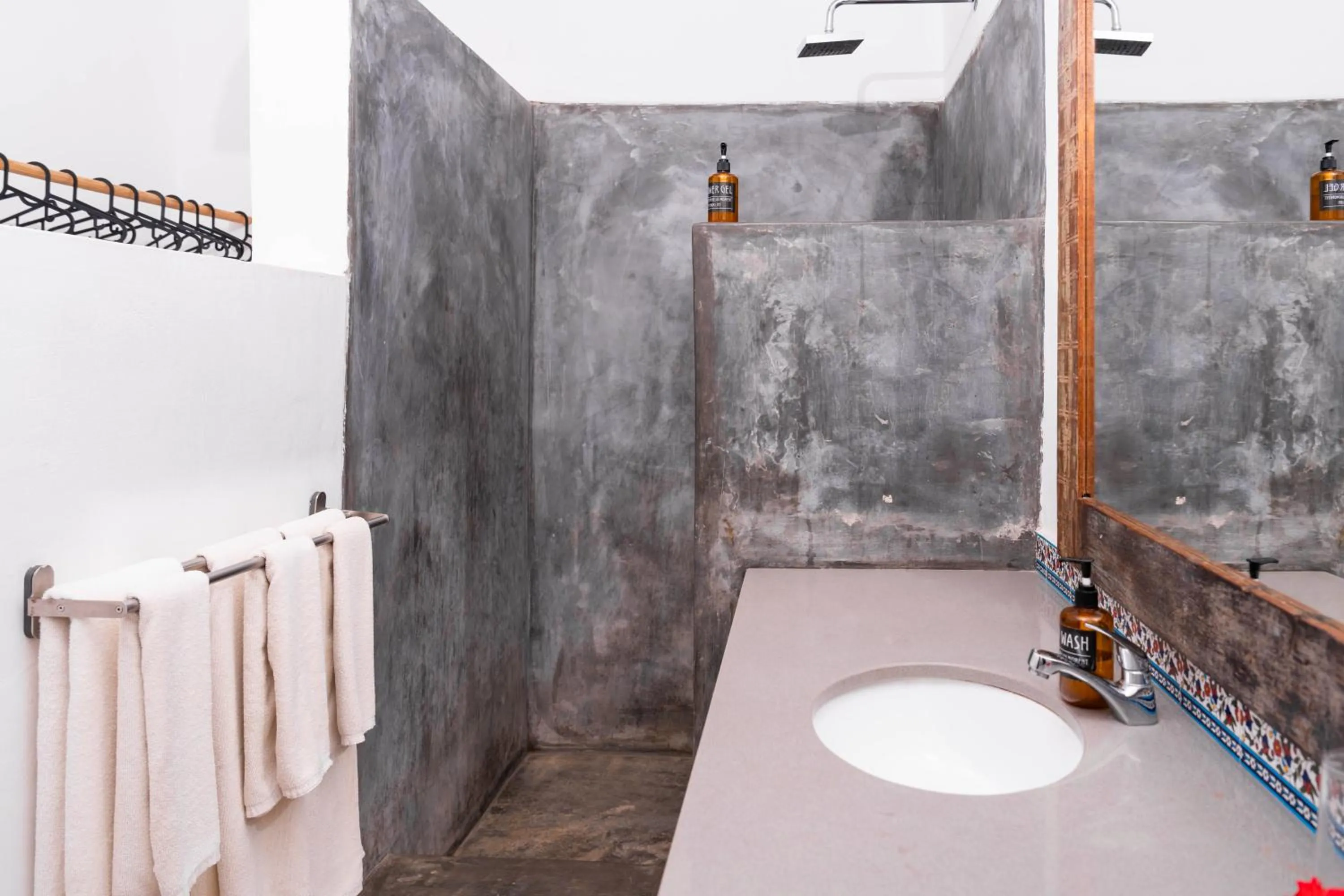 Shower in Fun Beach Hotel