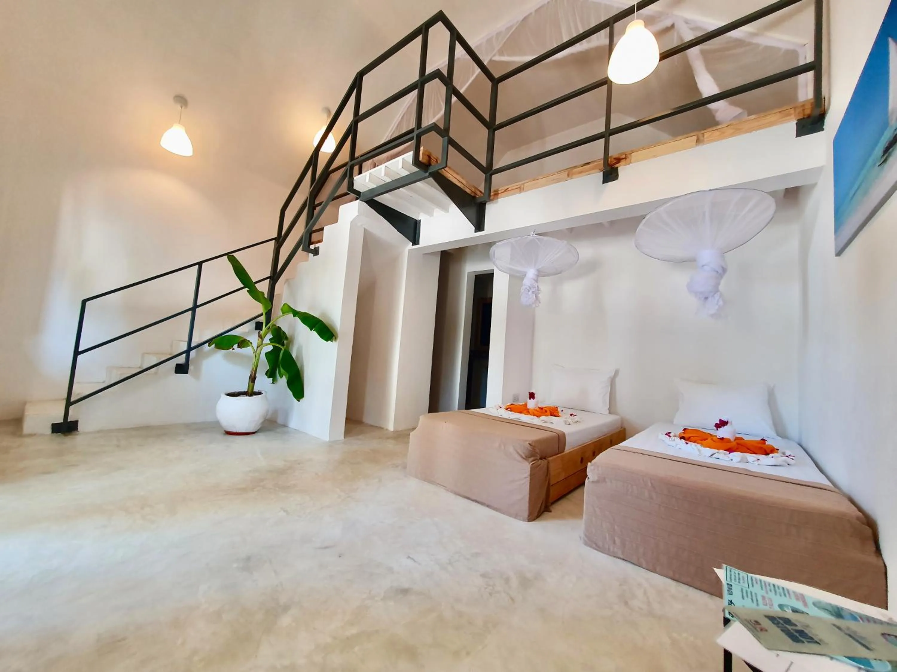 Bed in Fun Beach Hotel