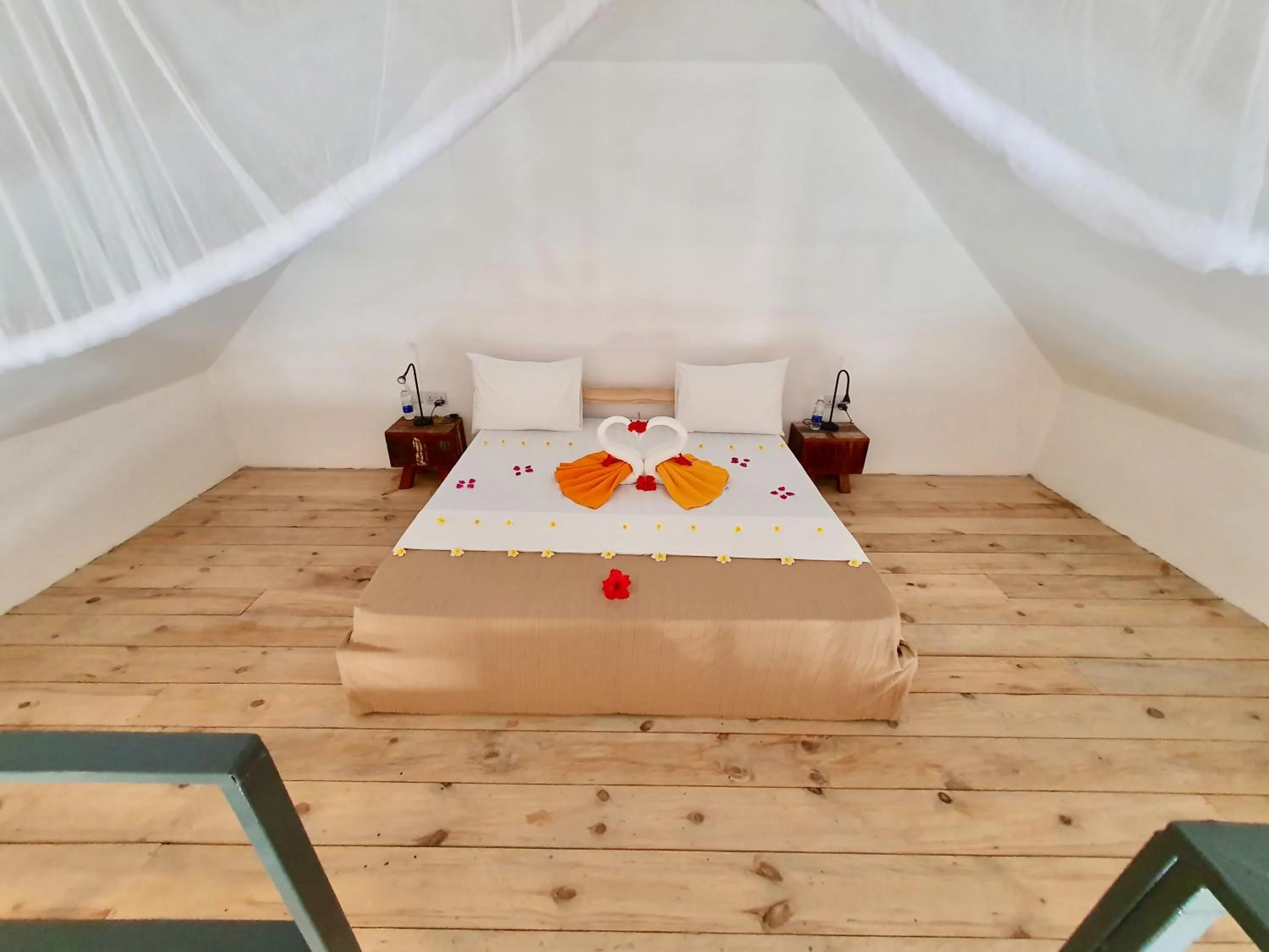 Bed in Fun Beach Hotel