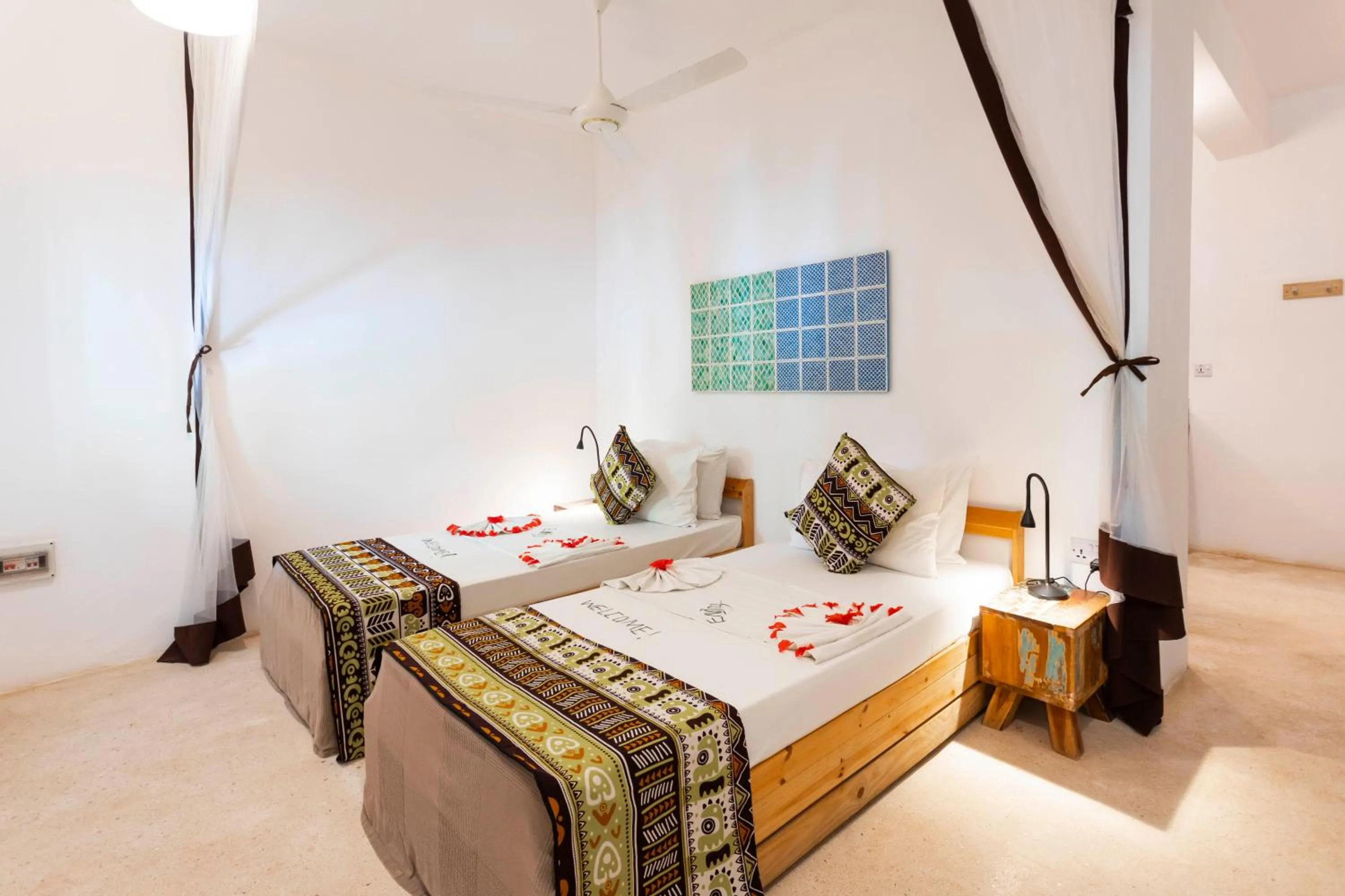 Bed in Fun Beach Hotel