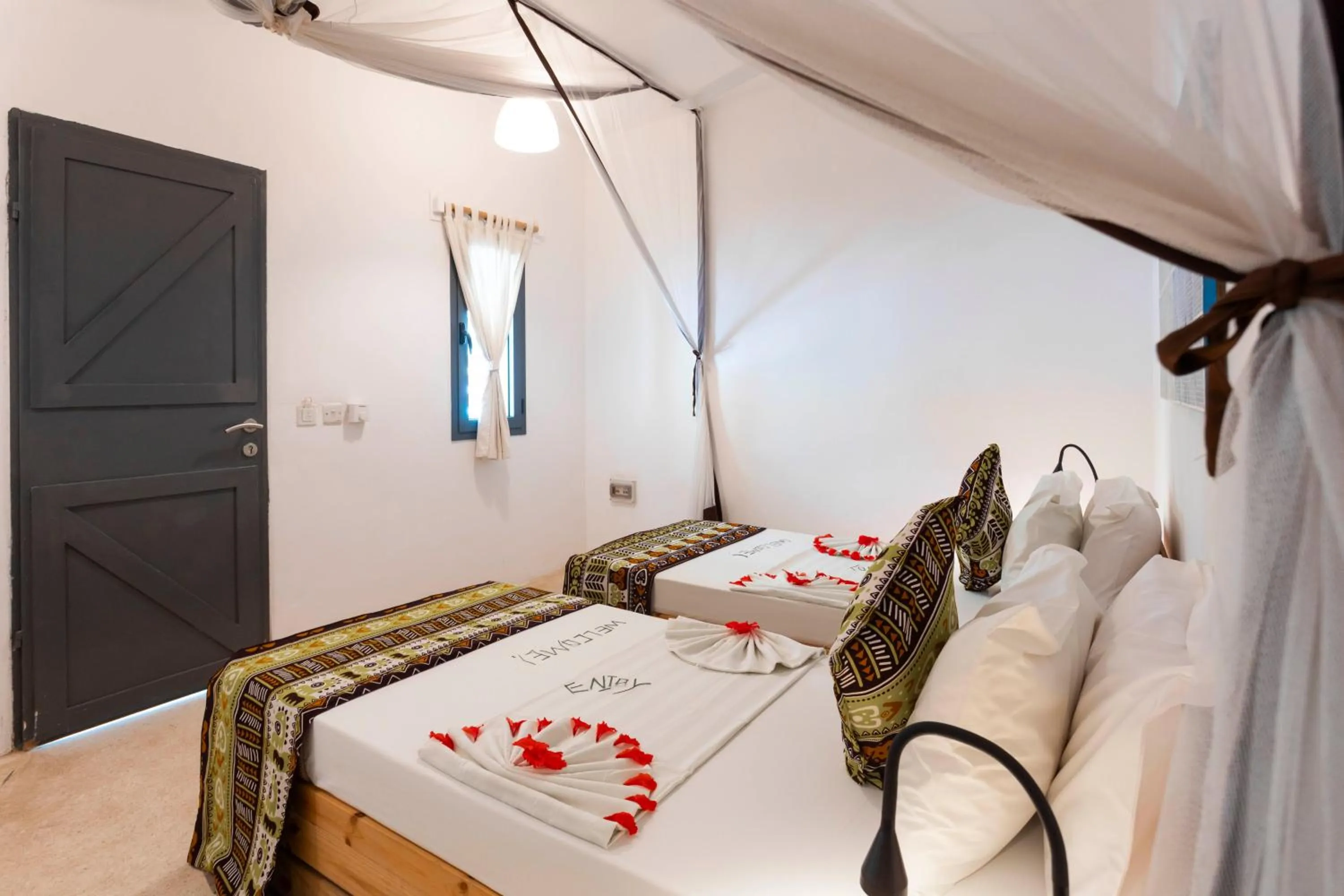 Bed in Fun Beach Hotel