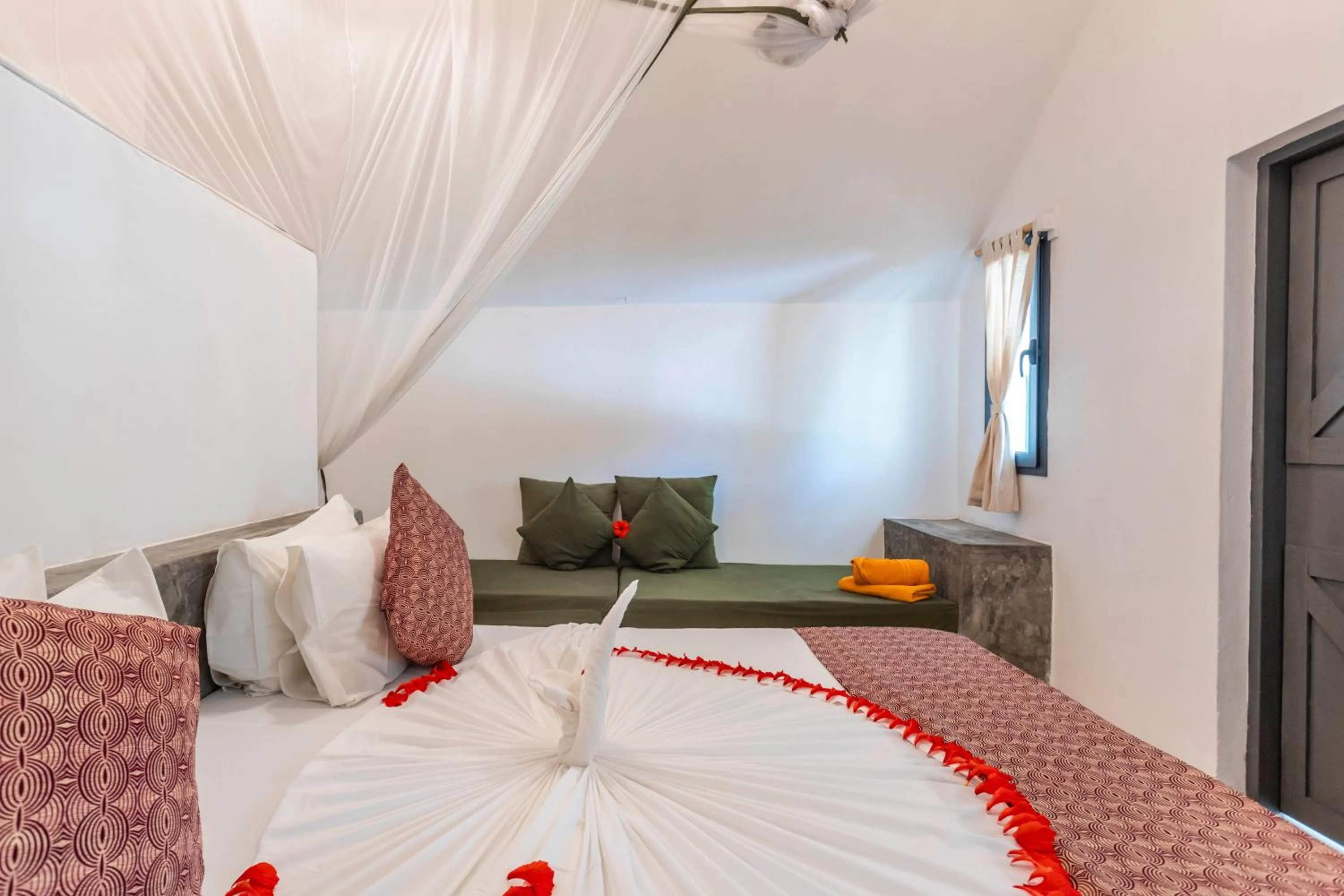 Bed in Fun Beach Hotel