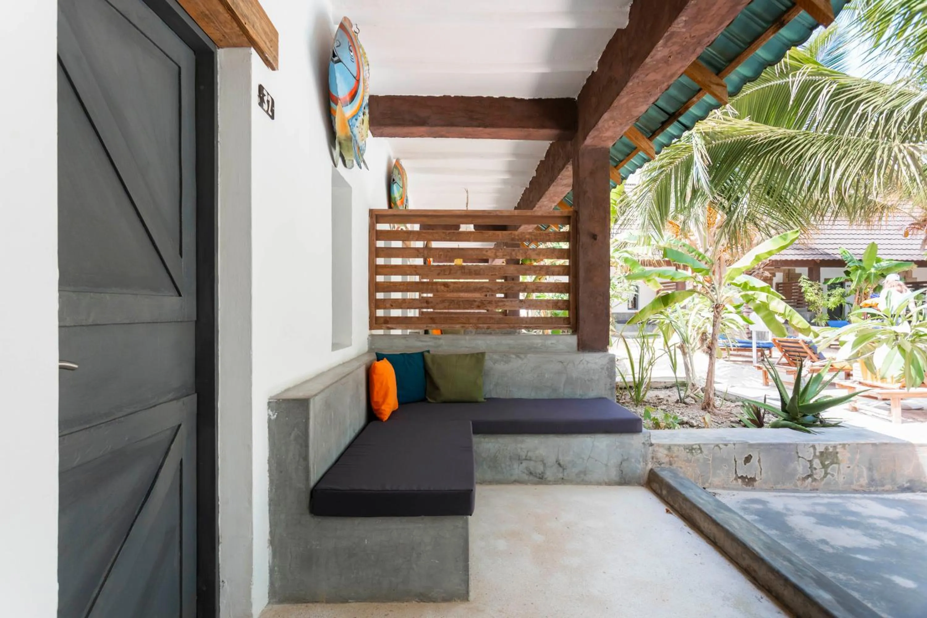 Patio in Fun Beach Hotel