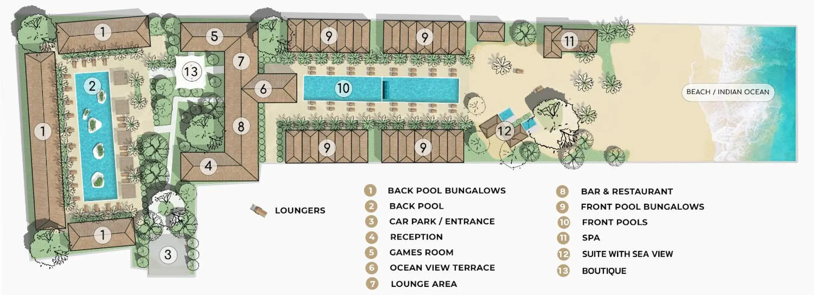 Landmark view in Fun Beach Hotel Landmark view in Fun Beach Hotel